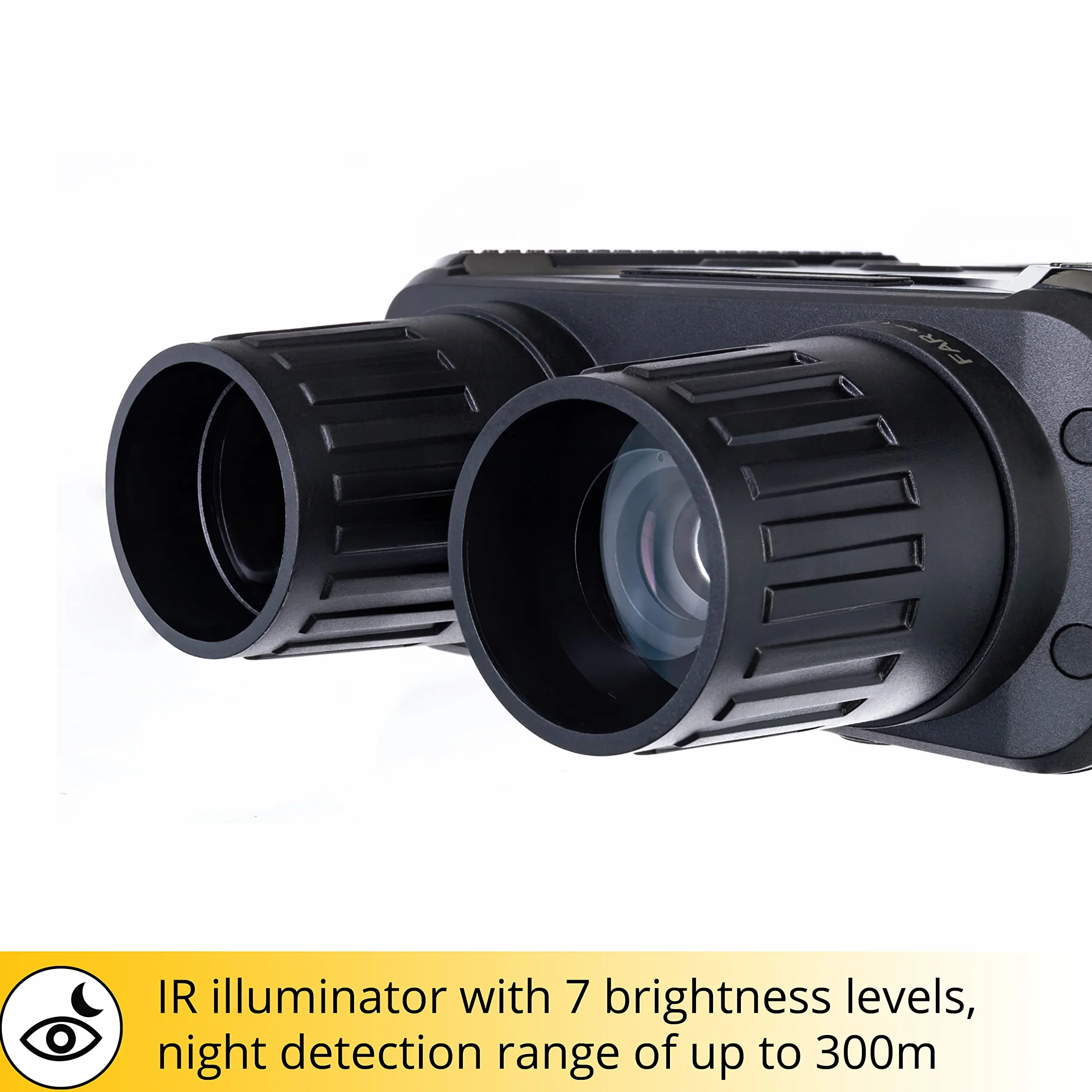 Levenhuk Halo 13x Visore Notturno Binoculare Digitale, Compatto e Portatile, Con Schermo LCD e Funzione Di Cattura Foto e Video
