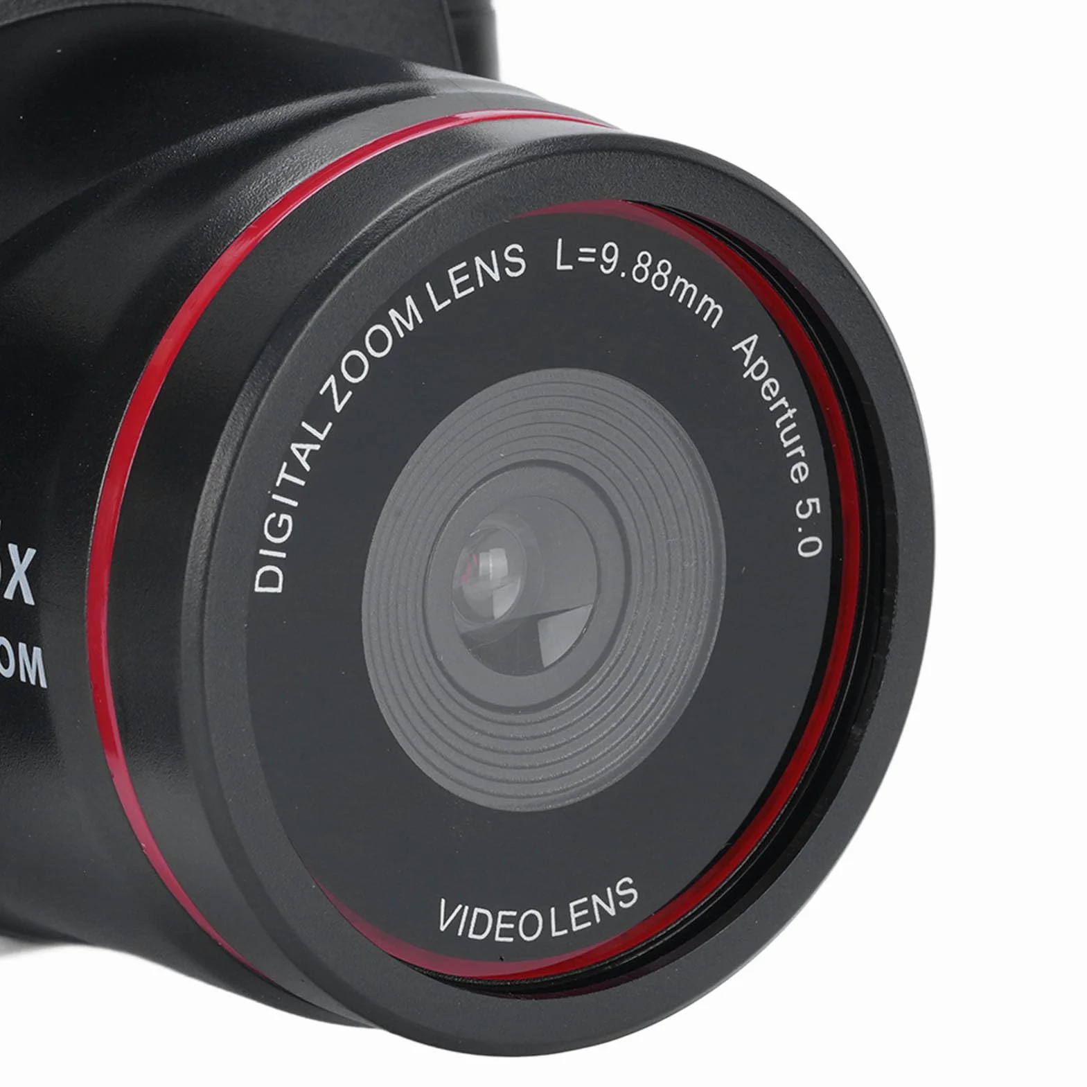 Fotocamera Digitale, Fotocamere 4K per Fotografia e Video, Fotocamera da Vlogging Touch Screen WiFi da 2,4 MP per YouTube con Flash, Hood Lenti, Fotocamere Anteriori e Posteriori