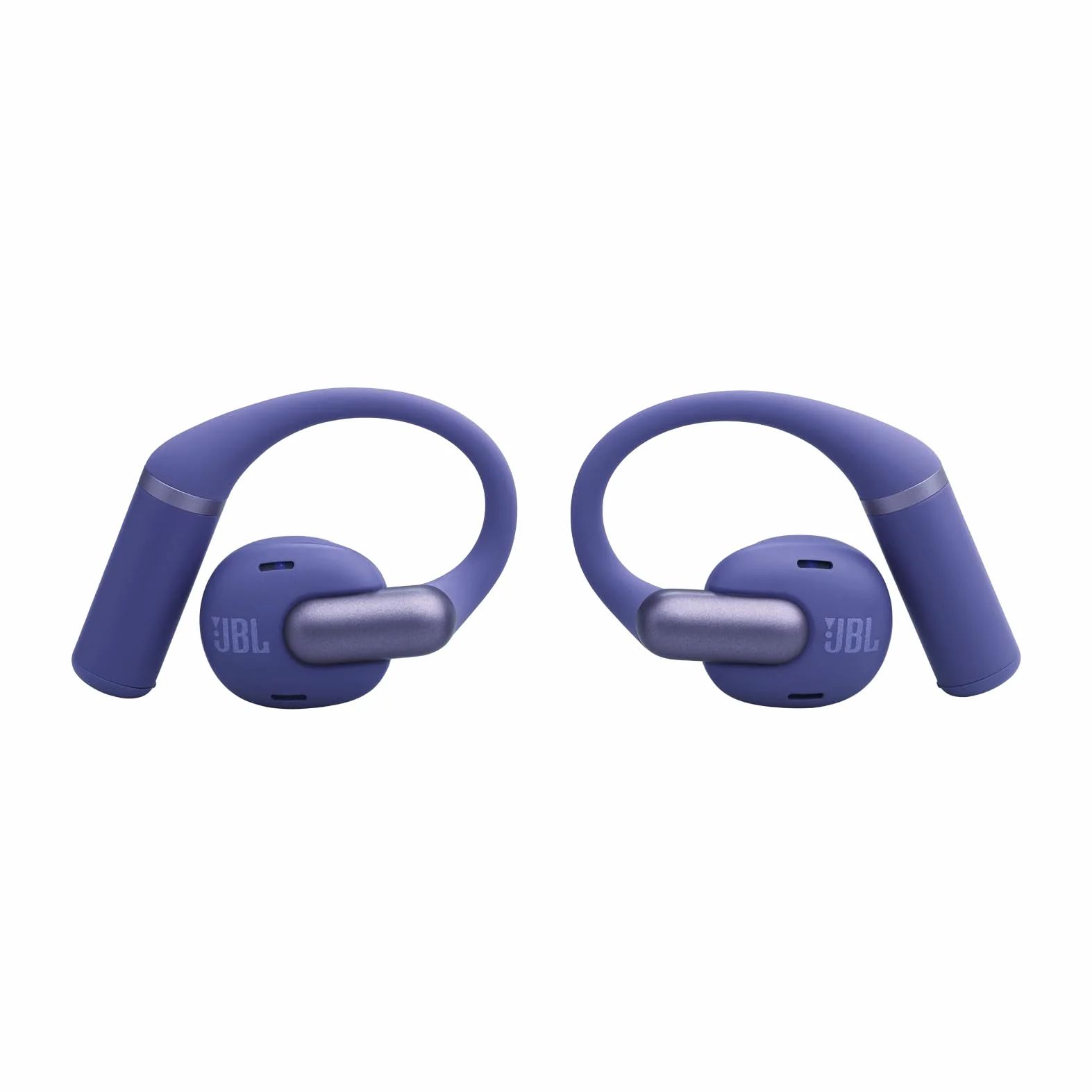 JBL Sense Pro Cuffie Open-Ear True Wireless, Hi-Res Audio, fino a 38 Ore di Autonomia, Resistenti ad Acqua e Polvere IP54, Tecnologia JBL OpenSound e Spatial Sound, Blu