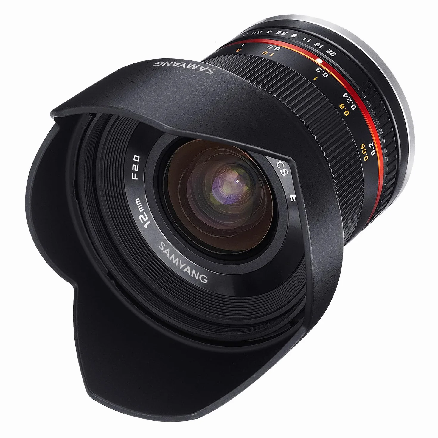 Obiettivo Samyang 12mm F2 NCS CS Micro 4/3 nero