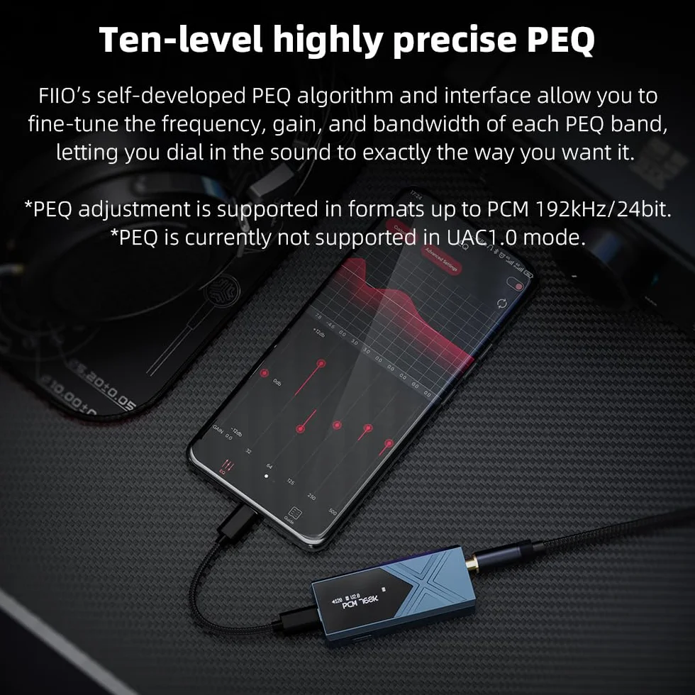 FIIO KA17 DAC Portatile Amplificatore Cuffie Bilanciato Blu