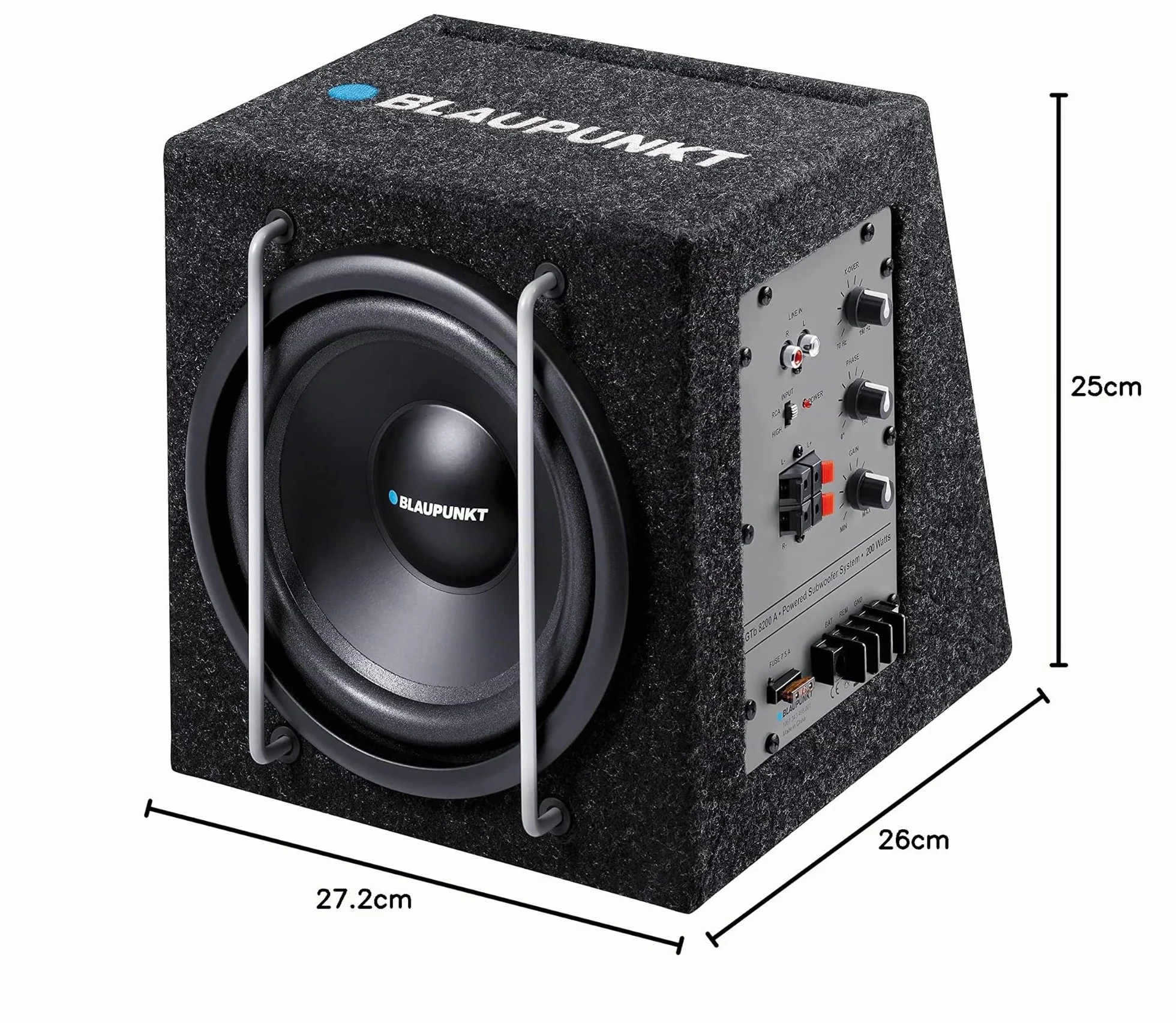 Blaupunkt GTB 8200 a Attivo Bass Box/subwoofer