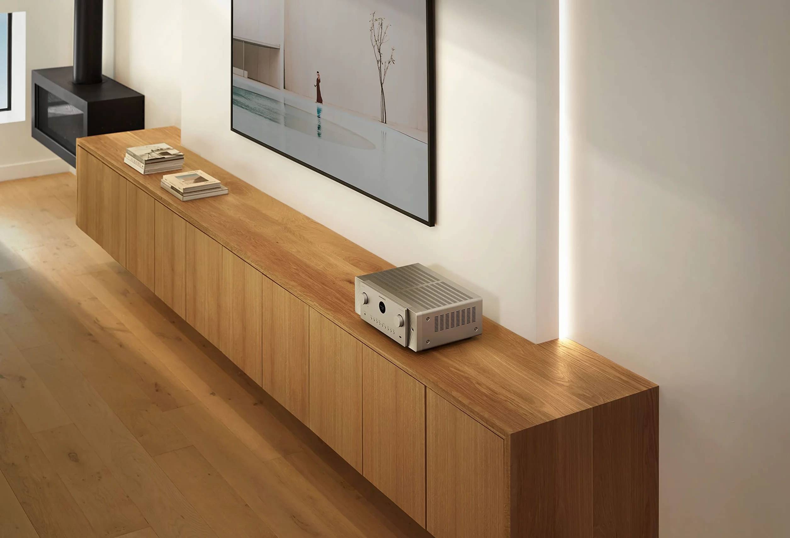 Amplificatore AV Marantz Cinema 60 Dab, Finitura Silver-Gold