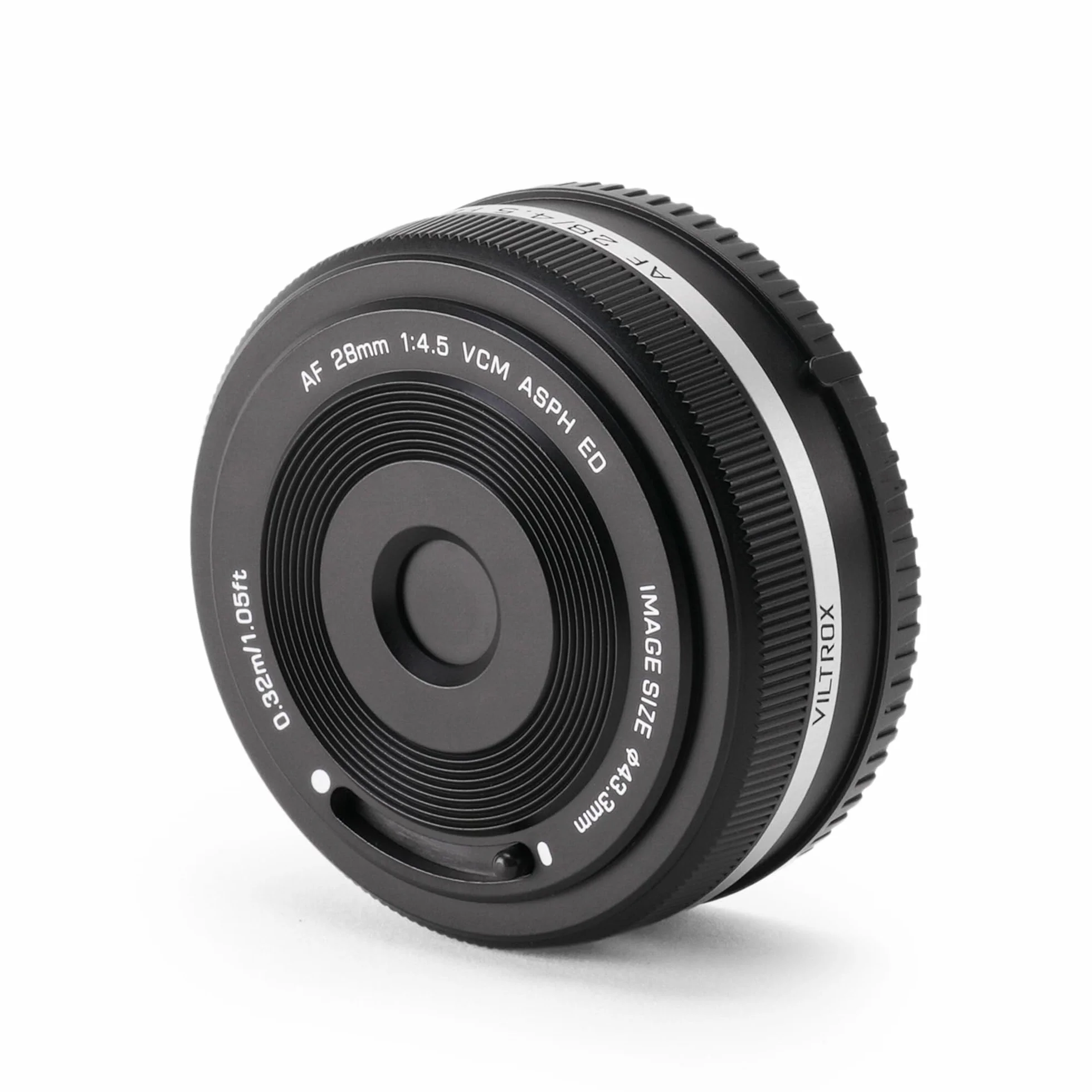 VILTROX AF 28mm f4.5 Pancake Full Frame Obiettivo,28mm f4.5 FE per Sony E-Mount Ultracompatta con Attacco E per Fotocamere Mirrorless