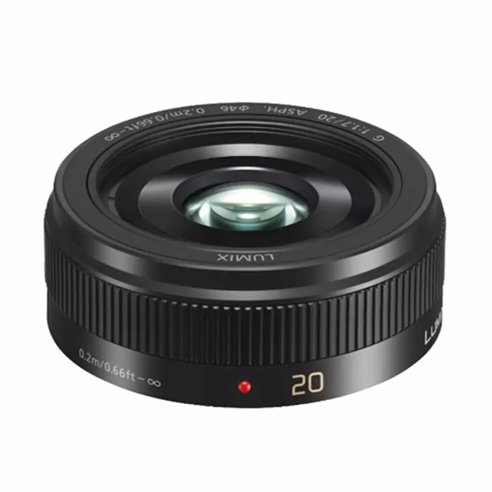 Panasonic Lumix G Obiettivo Intercambiabile, 20 mm, F1.7/20, Nero