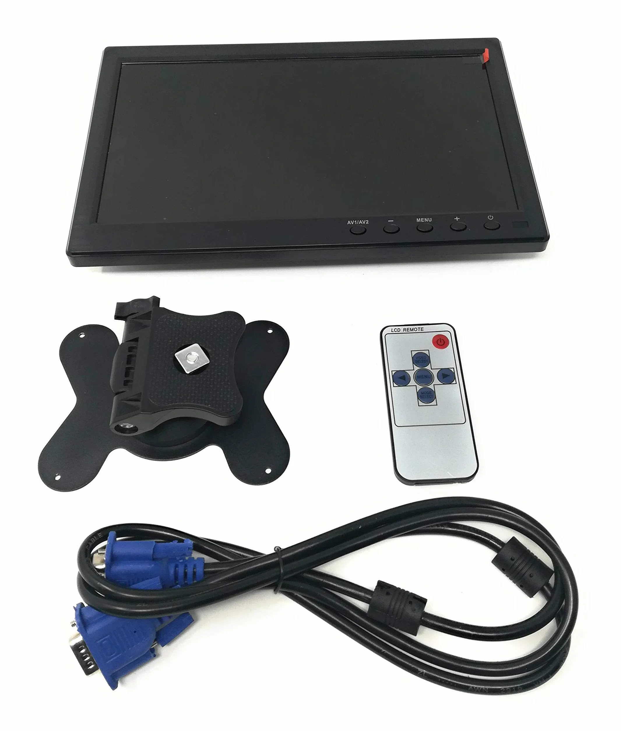 TEMPO DI SALDI Monitor LCD 10.1 Pollici, Full HD, HDMI, con Telecomando, per Auto Videosorveglianza