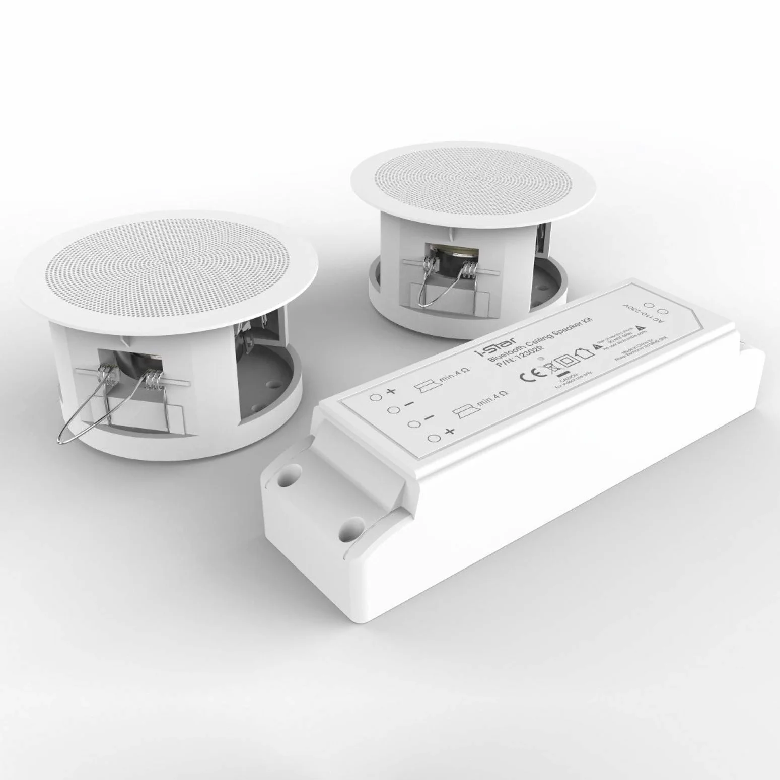 Kit Altoparlanti Bluetooth Soffitto Facile Installazione