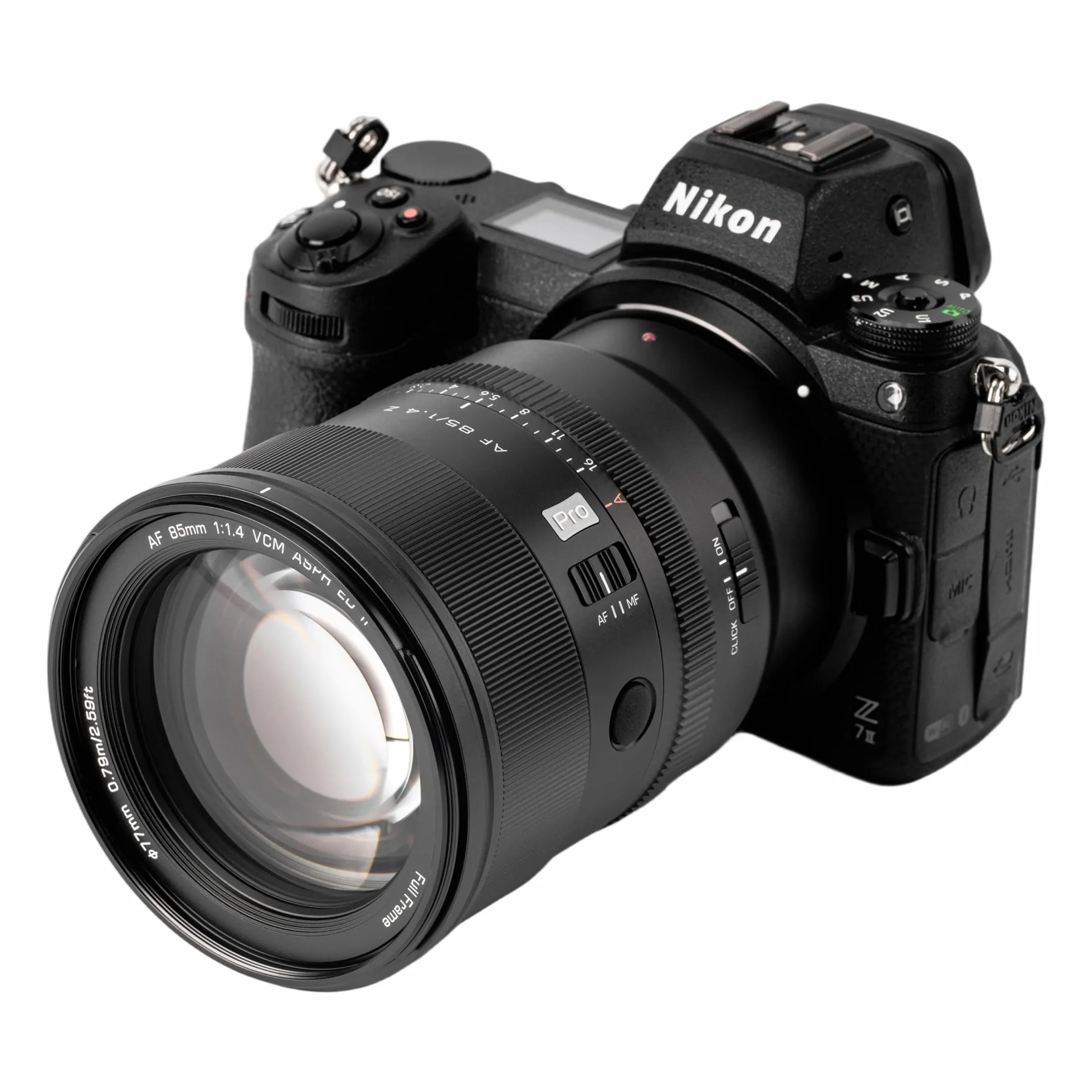 VILTROX 85mm f1.4 Pro Z,Obiettivo Autofocus Full Frame 85mm f/1.4 per Attacco Nikon Z, Compatibile con Nikon Z5 II Z6 II Z7 II Z8 Z9 Zf Z6 III Z7 Z50 Z50 II Z30