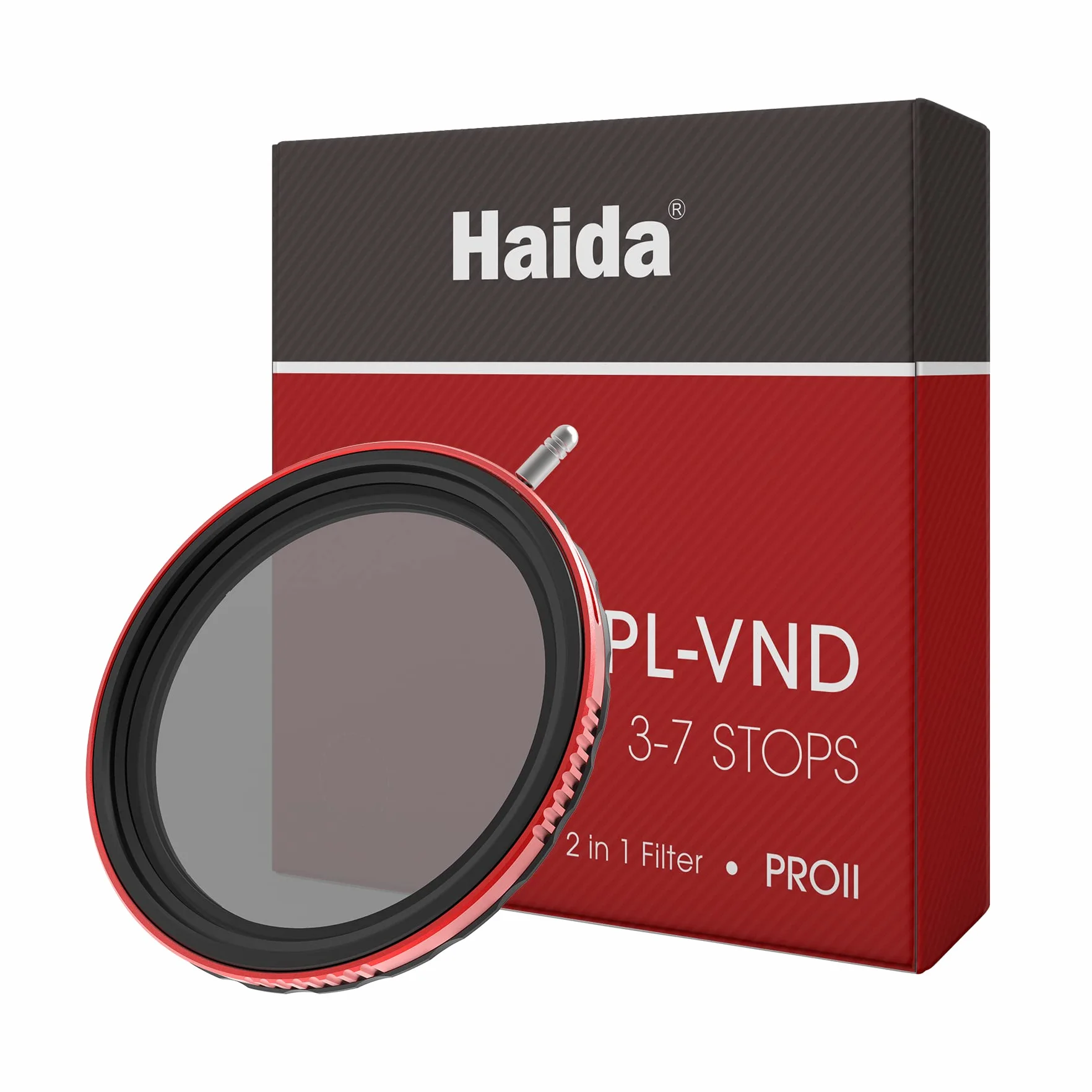 Haida CPL + VND Filtro 2 in 1 82mm – Filtro Polarizzante Filtro ND Variabile 3-7 Stop ND8 ND16 ND32 ND64 ND128