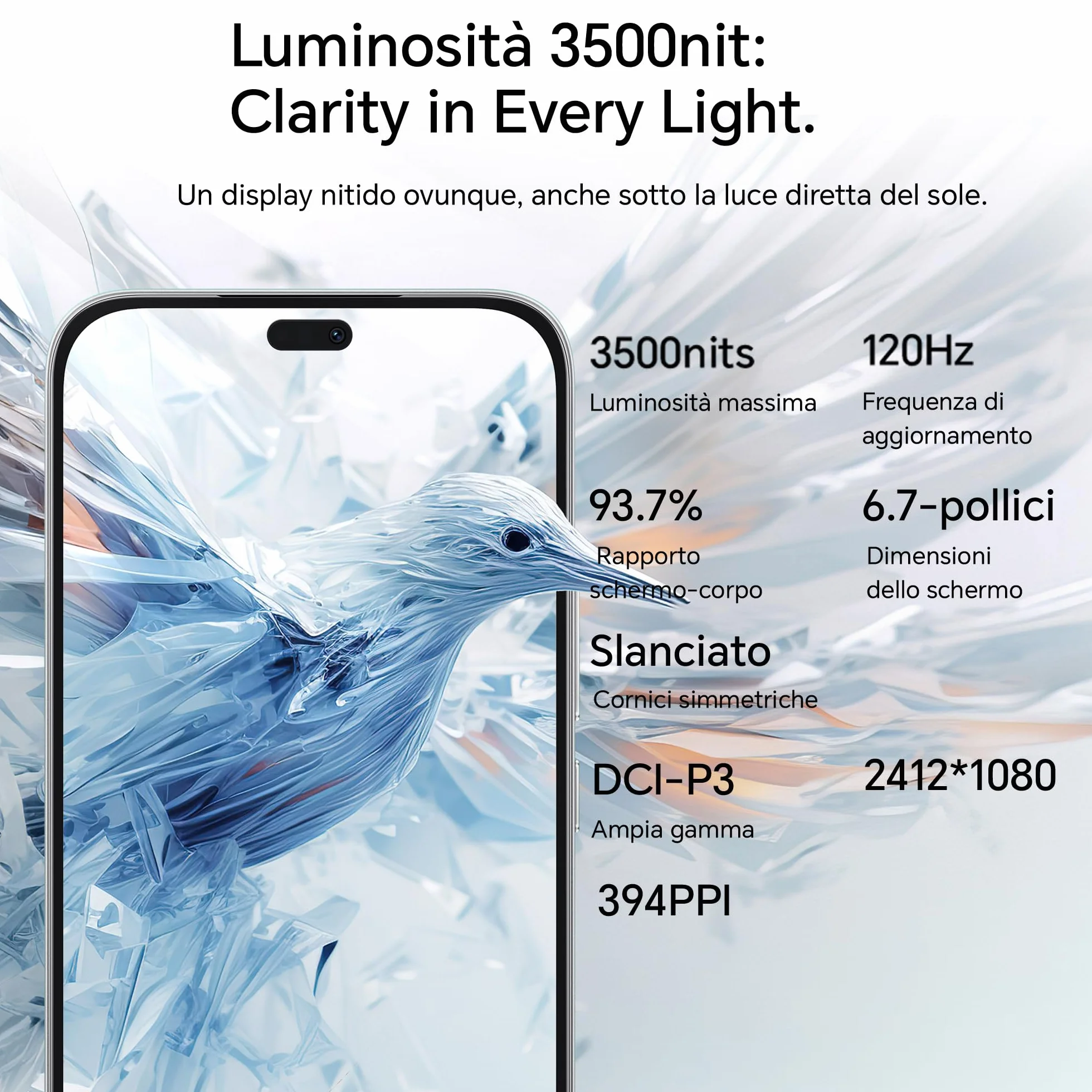 HONOR 400 Lite Smartphone 5G Dual SIM NFC, 8GB RAM 256GB Memoria, 108MP con pulsante AI telefono Android 15, 6.7 pollici AMOLED Eye-Care Display, 5230 mAh,IP64&SGS, Velvet Gray [Versione italiana]