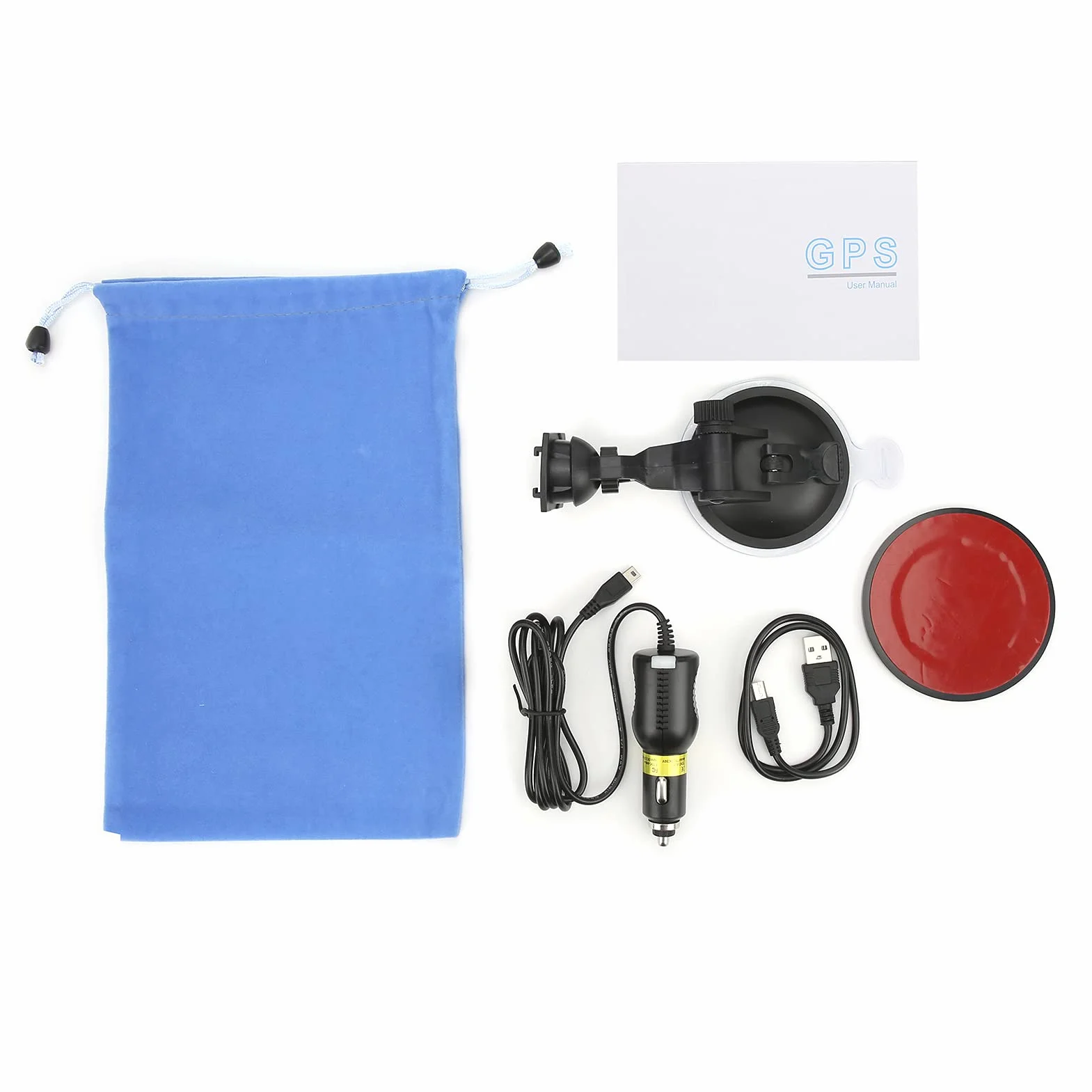 Shanrya Navigazione GPS touch screen, mappa America Navigazione GPS per auto Guida vocale da 9 pollici Memoria da 8 GB per camion