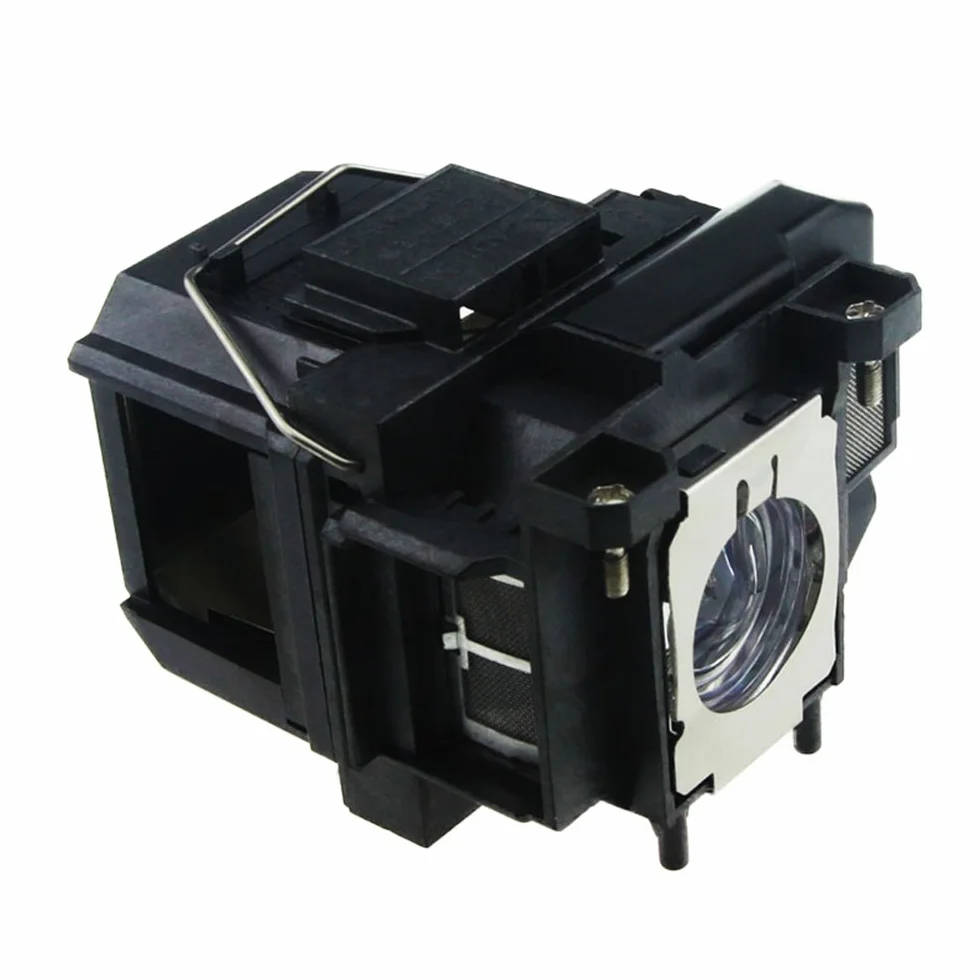 V13H010L67 Lampada per proiettore di ricambio con alloggiamento per ELPLP67 per Epson EB S12 / EB W12 / EX3210 / EX5210 / EX7210 / Powerlite 1221 / Powerlite 1261W / Powrelite X12 / VS315W