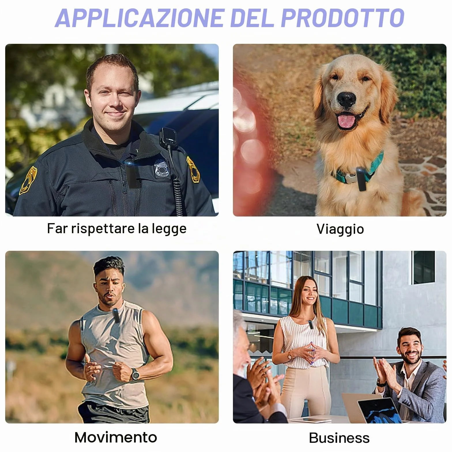 kaysunlink 1080P Body Camera con Scheda da 64 GB, Telecamera POV con Visione Notturna, Videocamera Portatile Tascabile per Sport, Vlogging, Viaggi, Sicurezza e Lavoro, Nero