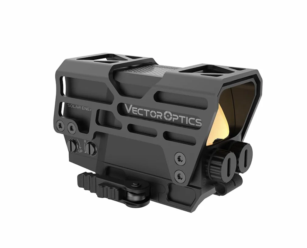Vector Optics SCRD-S67 Frenzy Plus 1 x 31 x 26 visiera solare Rotpunkt per sport, airsoft e caccia, fucile ad aria compressa, visiera riflettente, Red Dot