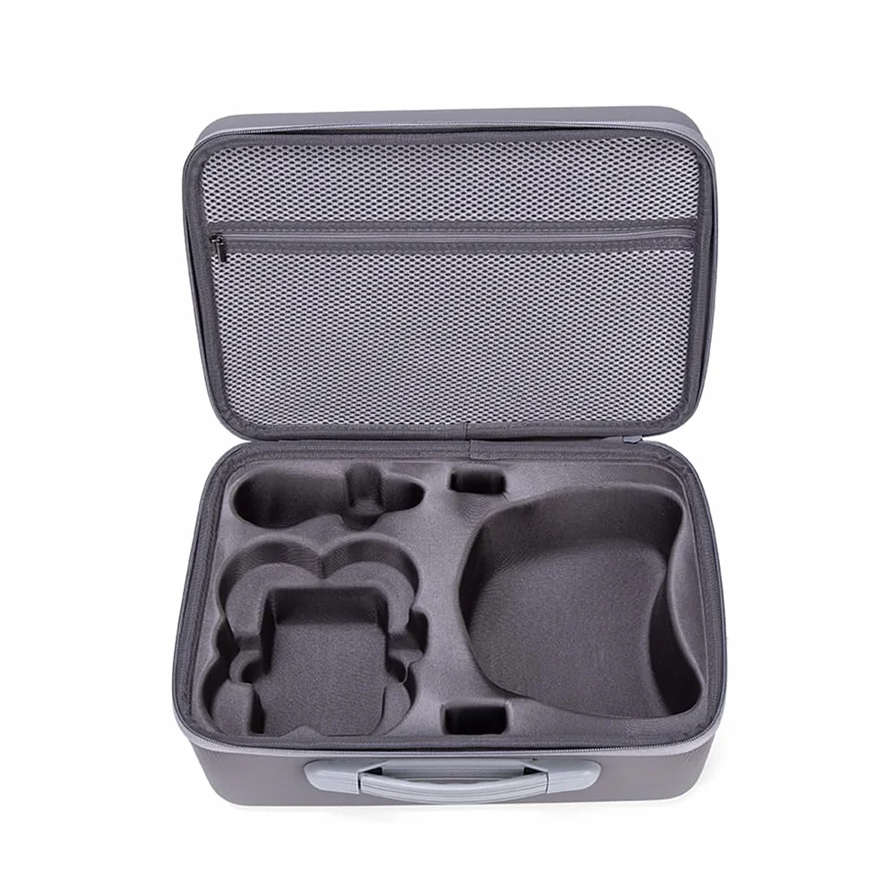 Custodia da trasporto per DJI Neo Motion Fly More Combo Viaggio Scatola Impermeabile per DJI NEO Goggles N3/RC Motion 3 Hard Shell Storage Bag Drone Accessori, Grigio