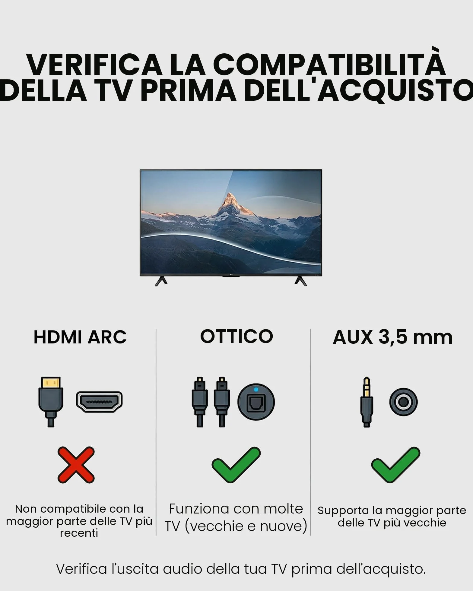 Avantree Ensemble – Cuffie TV Senza Fili Wireless per Anziani con Clear Voice, Base di Ricarica, Configurazione Facile, 35h di Autonomia, Design Confortevole, Compatibili con Ottico/AUX e TV Bluetooth
