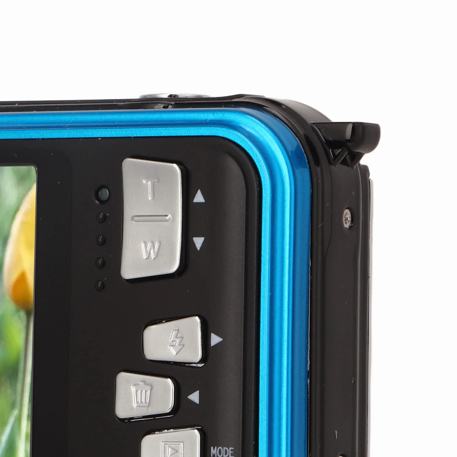Fotocamera Subacquea, Fotocamera Subacquea da 11FT, Fotocamera Subacquea a Doppio Schermo Full HD 2.7K 48MP Autofocus Selfie con Cinghia Galleggiante, Fotocamera Subacquea con