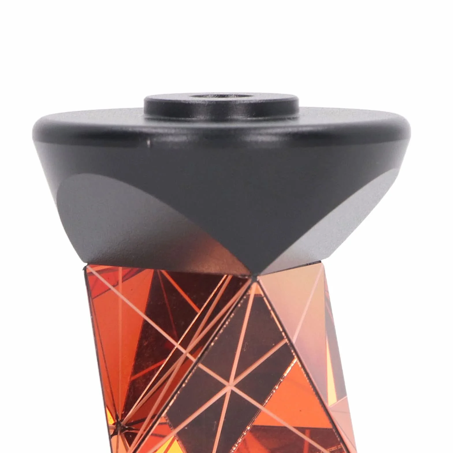 Garosa Mini Prisma 360° in Vetro Ottico K9, Diametro 25,4 mm, Costante +23,1 mm, per Stazione Totale Tunnel Ferroviario