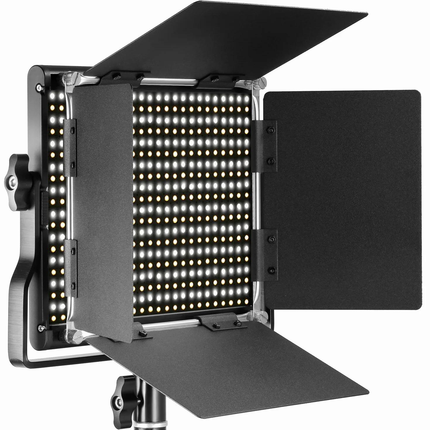 NEEWER 660 LED Video Light Panel Fotografia Illuminazione Studio fotografico Pannello LED bicolore 3200-5600K CRI 96+ con staffa a U e Flux Cutter per YouTube Video Photo Studio