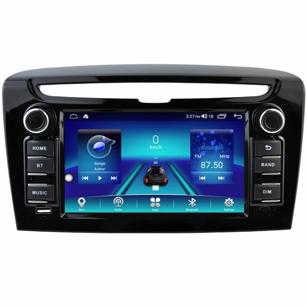 Autoradio stereo Android da 7 pollici per Lancia Ypsilon 2012-2020 Multimedia Video Player Head Unit GPS Navi WIFI Bluetooth Carplay UI multipla