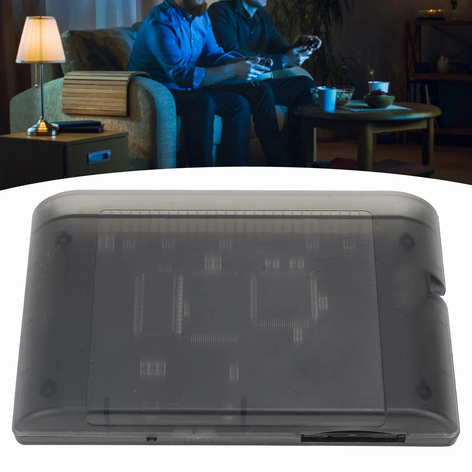 Cartuccia di Gioco per Versione Mega Drive V1, Scheda di Gioco 3000 in 1 Scheda di Memoria Integrata da 8 GB, Cartuccia Video Multigioco per Mega Drive per system Master per