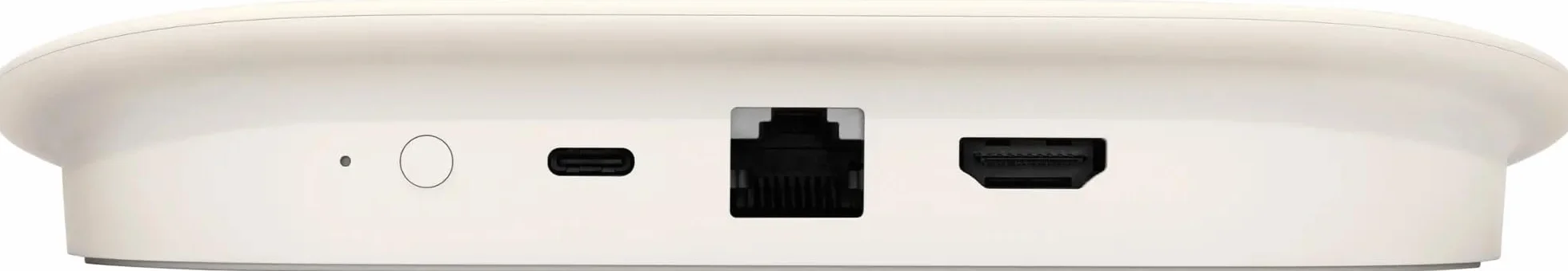 Google Trasmettitore TV (4K) - Intrattenimento in streaming veloce con controllo remoto di ricerca vocale - Guarda film, programmi, TV in diretta e Netflix in 4K HDR - Controllo intelligente per il