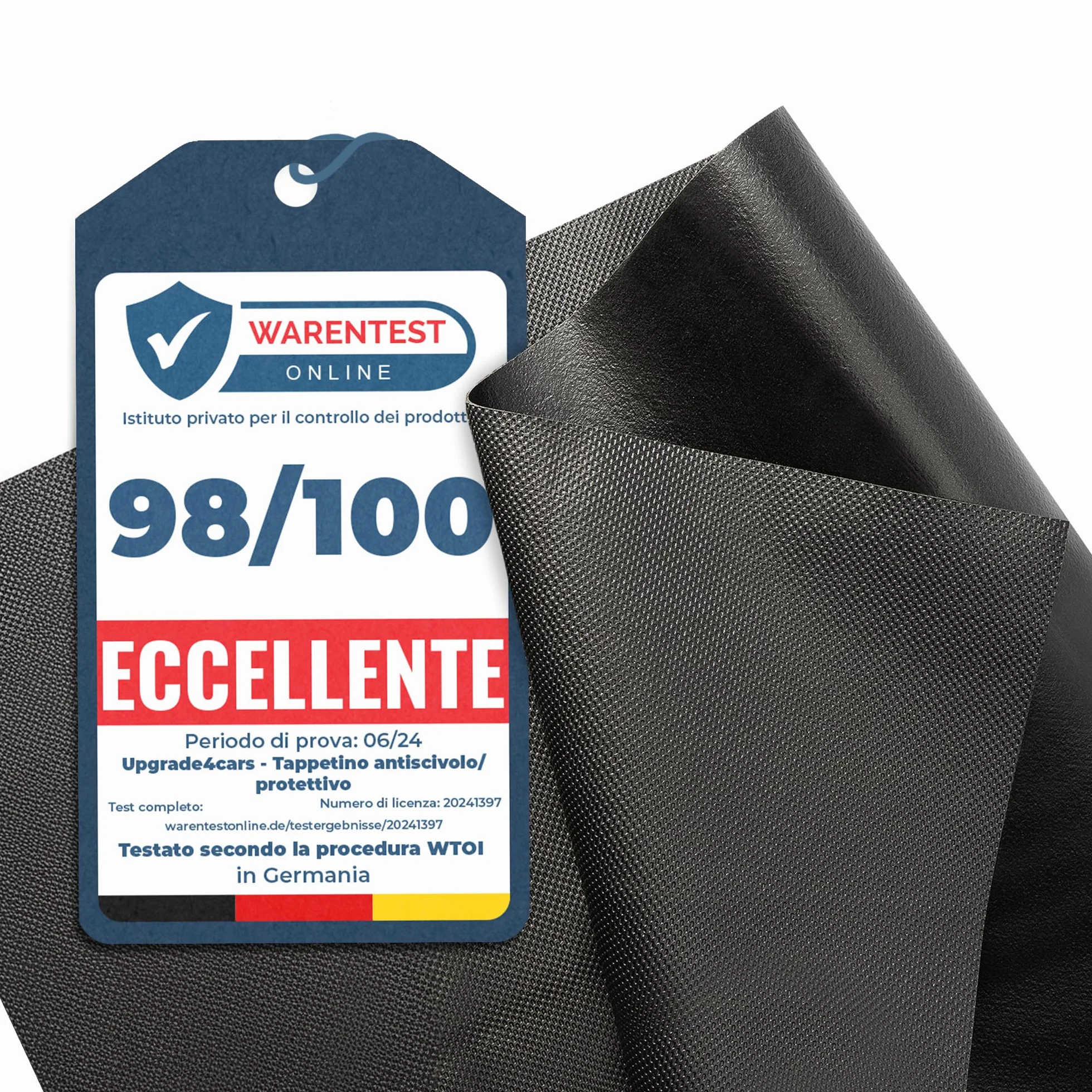 Upgrade4cars Tappeto Antiscivolo in Gomma per Auto, Tetto, Cucina, Cassetti, Bagagliaio ecc. | Tappetino Adesivo Multiuso 120 x 180 cm