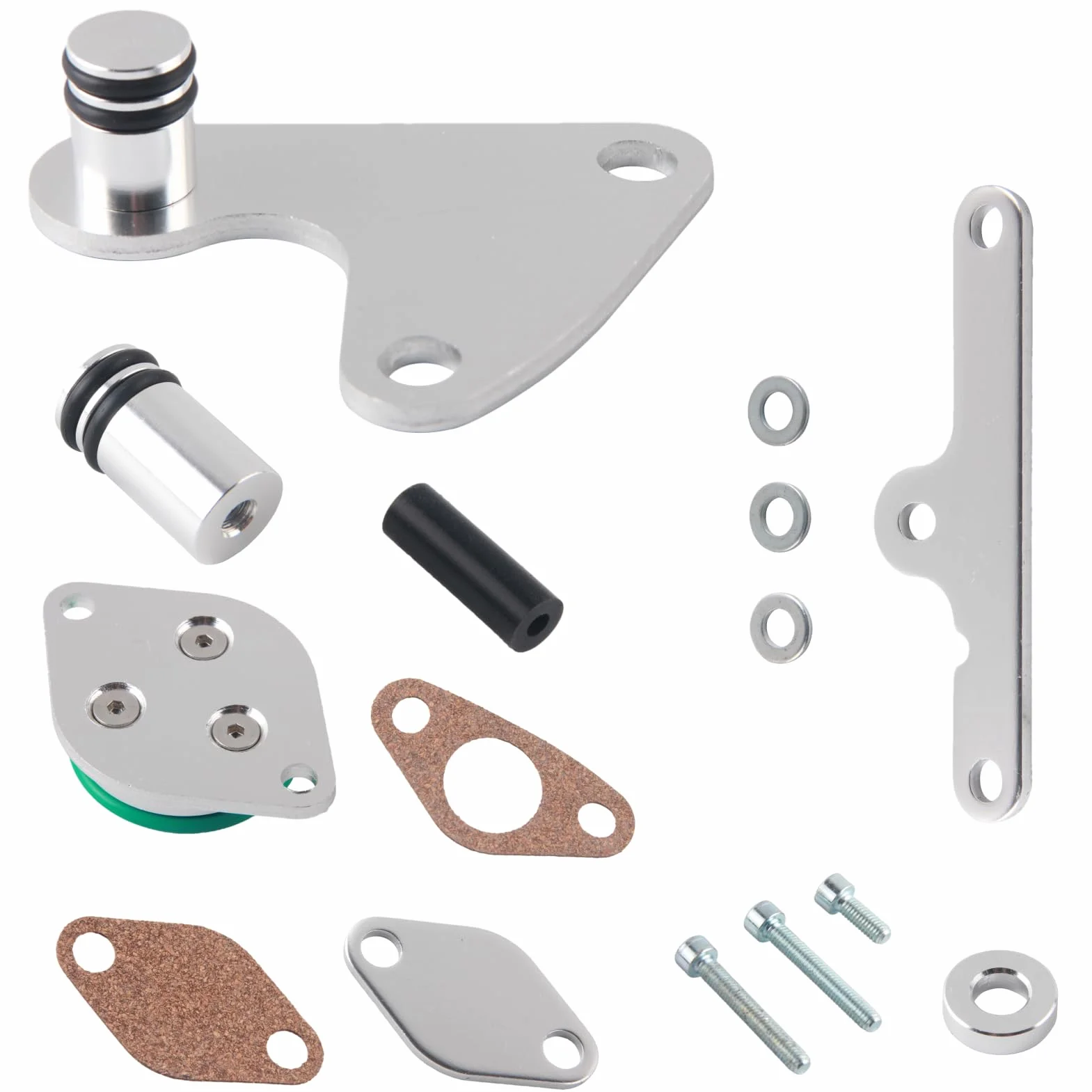 Kit valvola EGR per motori diesel N57N N57S, guarnizione valvola EGR sostituzione soppressione compatibile con E90, E91, E92, E93, F10, F11, F01, F02