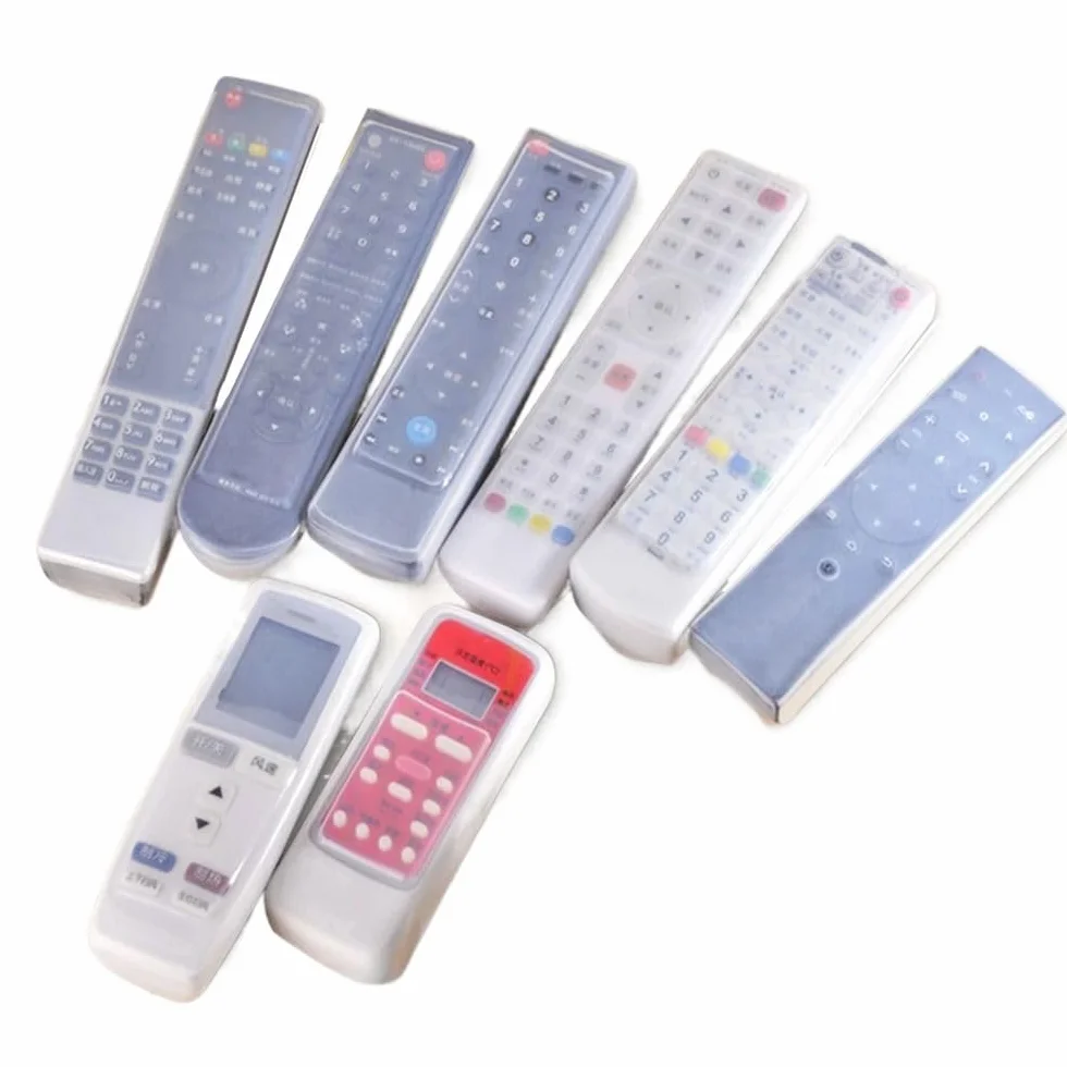 Custodia protettiva in silicone impermeabile per TV condizionatore d'aria, antiscivolo, impermeabile, antipolvere, custodia protettiva per telecomando (16 x 5 cm)