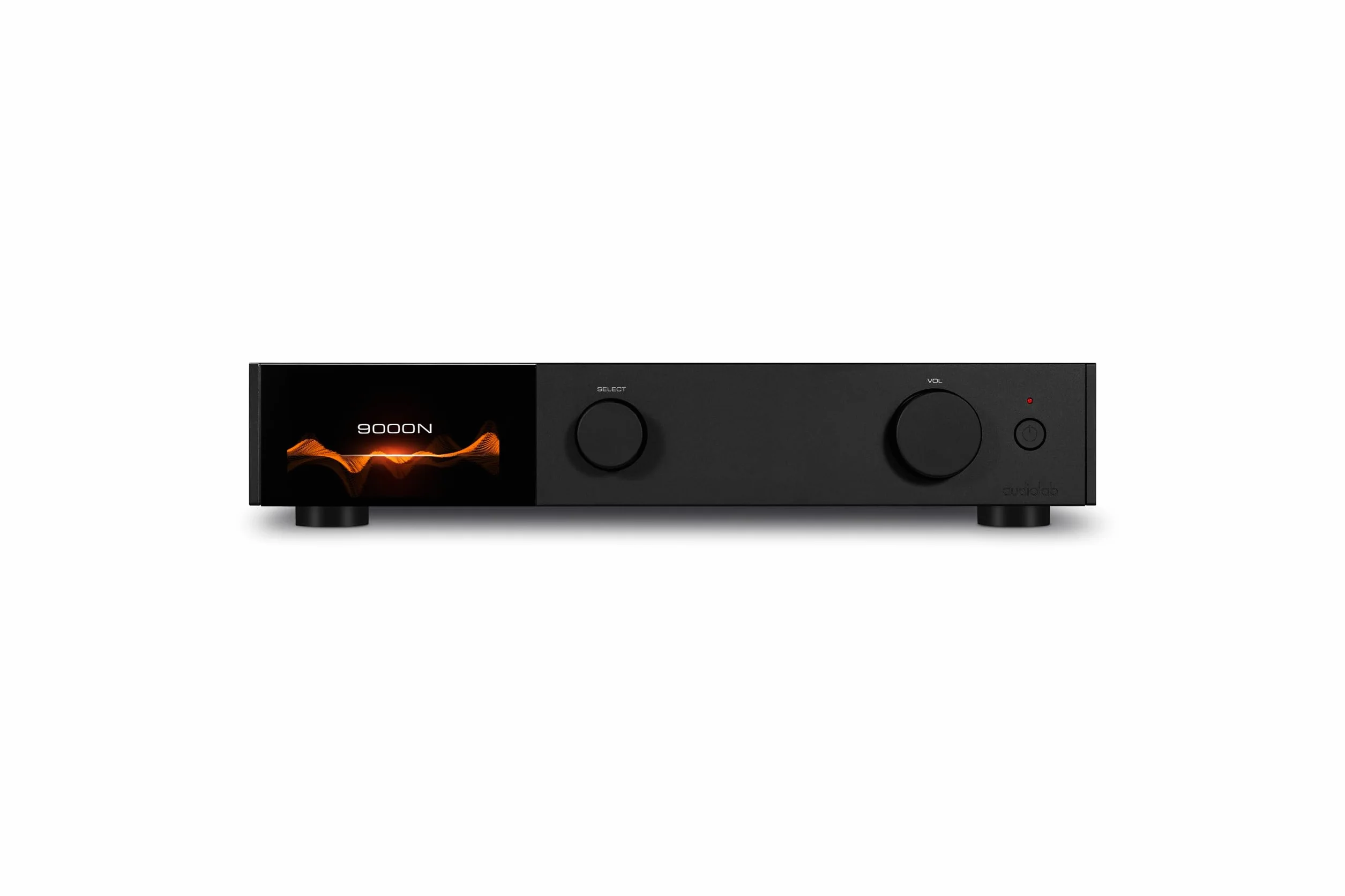 Audiolab Lettore di rete wireless 9000N - Lettore di rete wireless - Streaming di alta qualità, trigger 12V - Nero