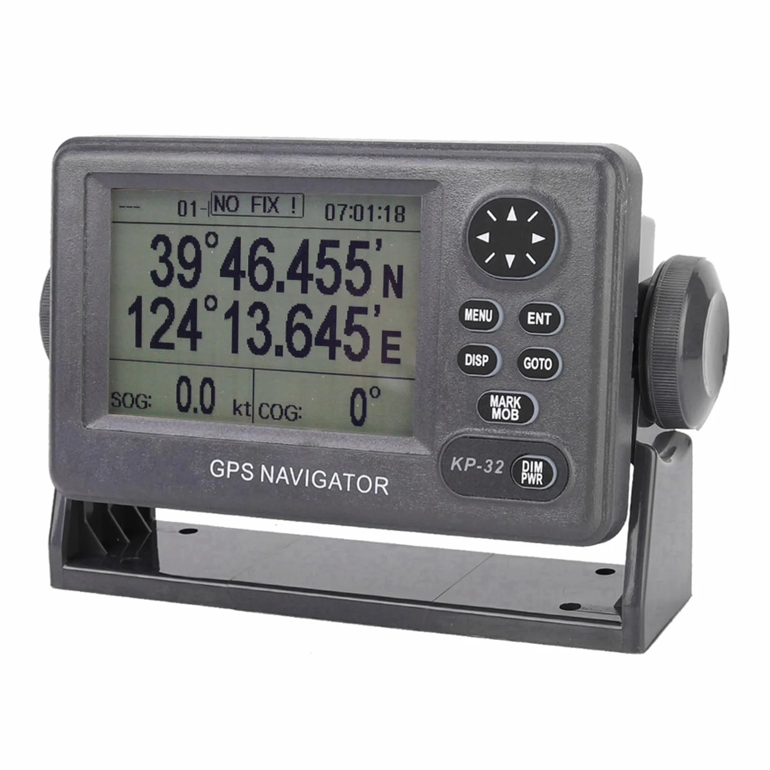 Navigatore Marino Gps/Sbas, Localizzatore di Navigazione LCD da 4,5 Pollici, Modalità di Visualizzazione Multiple, Può Memorizzare 2500 Waypoint, Progettato per Navi, Pescherecci e Yacht da Diporto