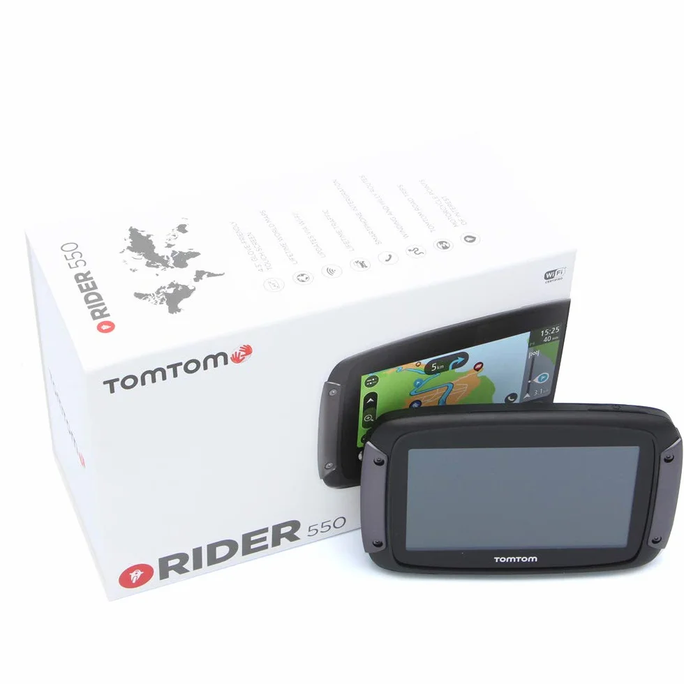 TomTom Rider 550 MAPPE Mondo