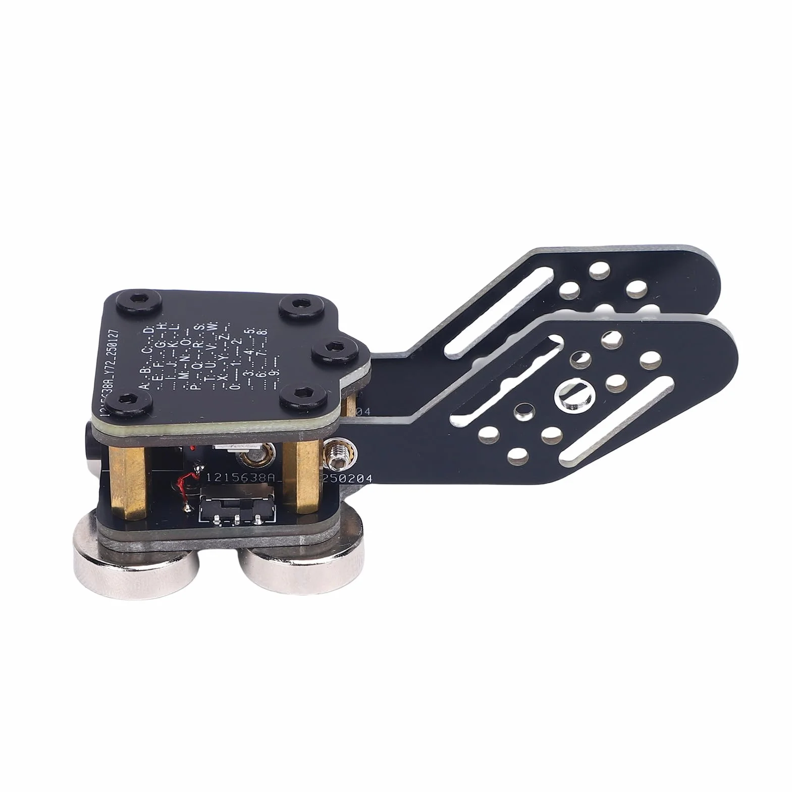 CW Keyer Trainer Automatico PCB 4 Basi a Magnet Base a Doppio Paddle Morse 3,5 Mm Jack Audio Tipo C