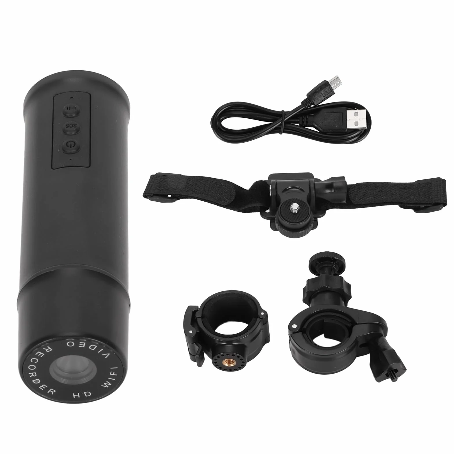 Dash Cam per Moto, Dash Cam per Moto 1080P Anteriore e Posteriore, Mini Telecamera Sportiva per Esterni Grandangolare da 120 Gradi per Motocicletta