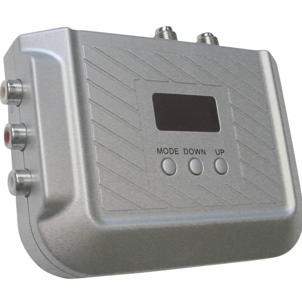Axing AVM 6-00 AV-Modulatore audio-video stereo VHF/UHF display LED