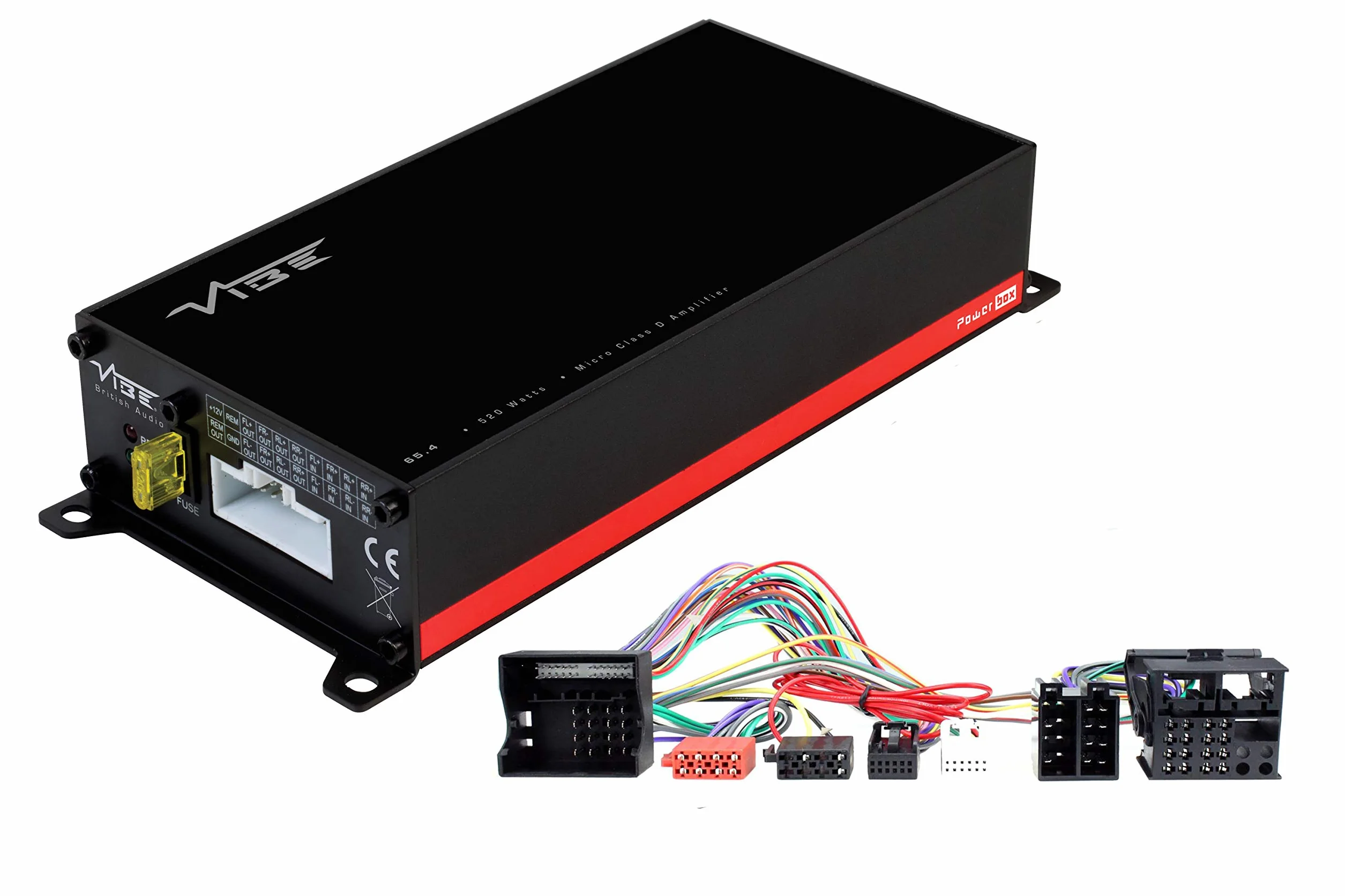Vibe POWERBOX65.4BMW3 - Amplificatore compatibile con BMW