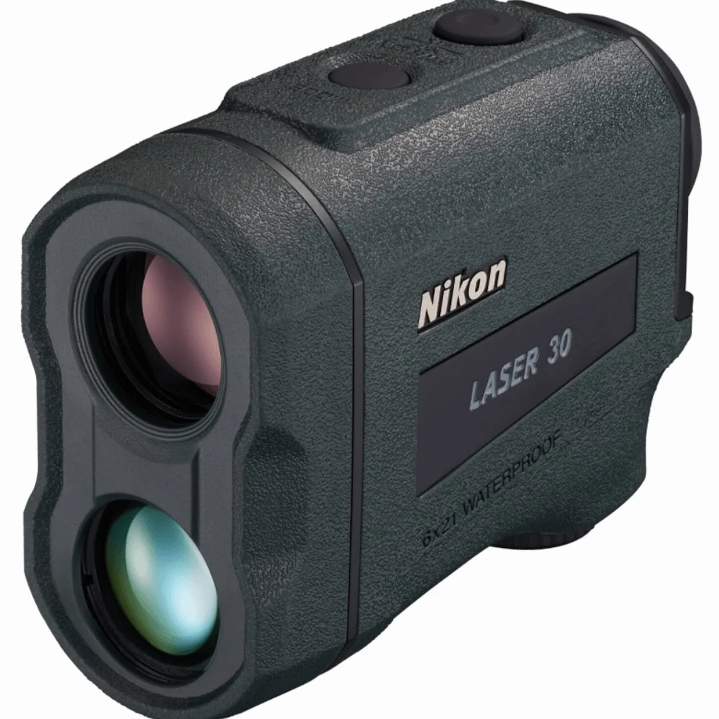 Nikon Laser 30 Telemetro Potente ed Accurato, Schermo OLED, Compatto e Robusto, Nero
