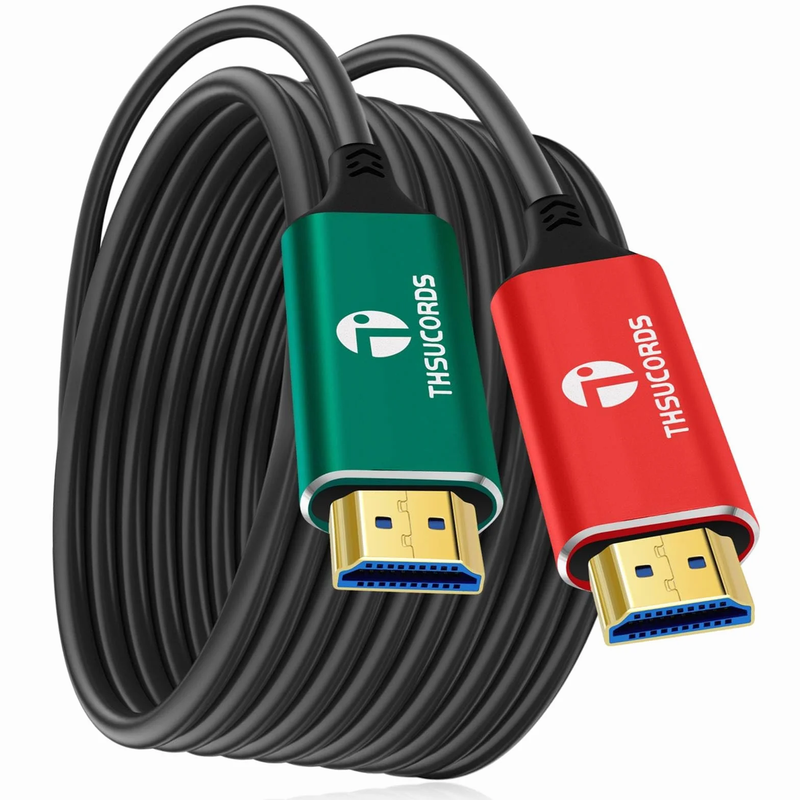 Thsucords 4K Fiber Optic HDMI Cable 30M, HDMI 2.0 Cable Support UHD 4K@60Hz HDR/18Gbps/4:4:4/3D/ARC/HEC/for RTX 3080/3090 Xbox Series X PS5 Denon AV Receiver LG Samsung Sony TV