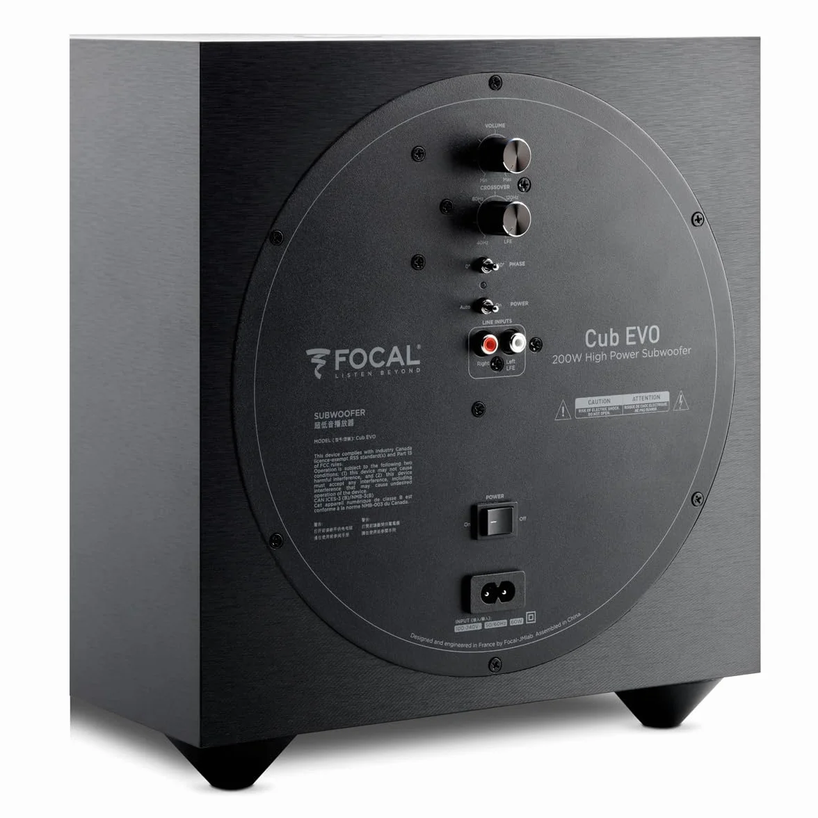 Focal Cub Evo Nero Subwoofer