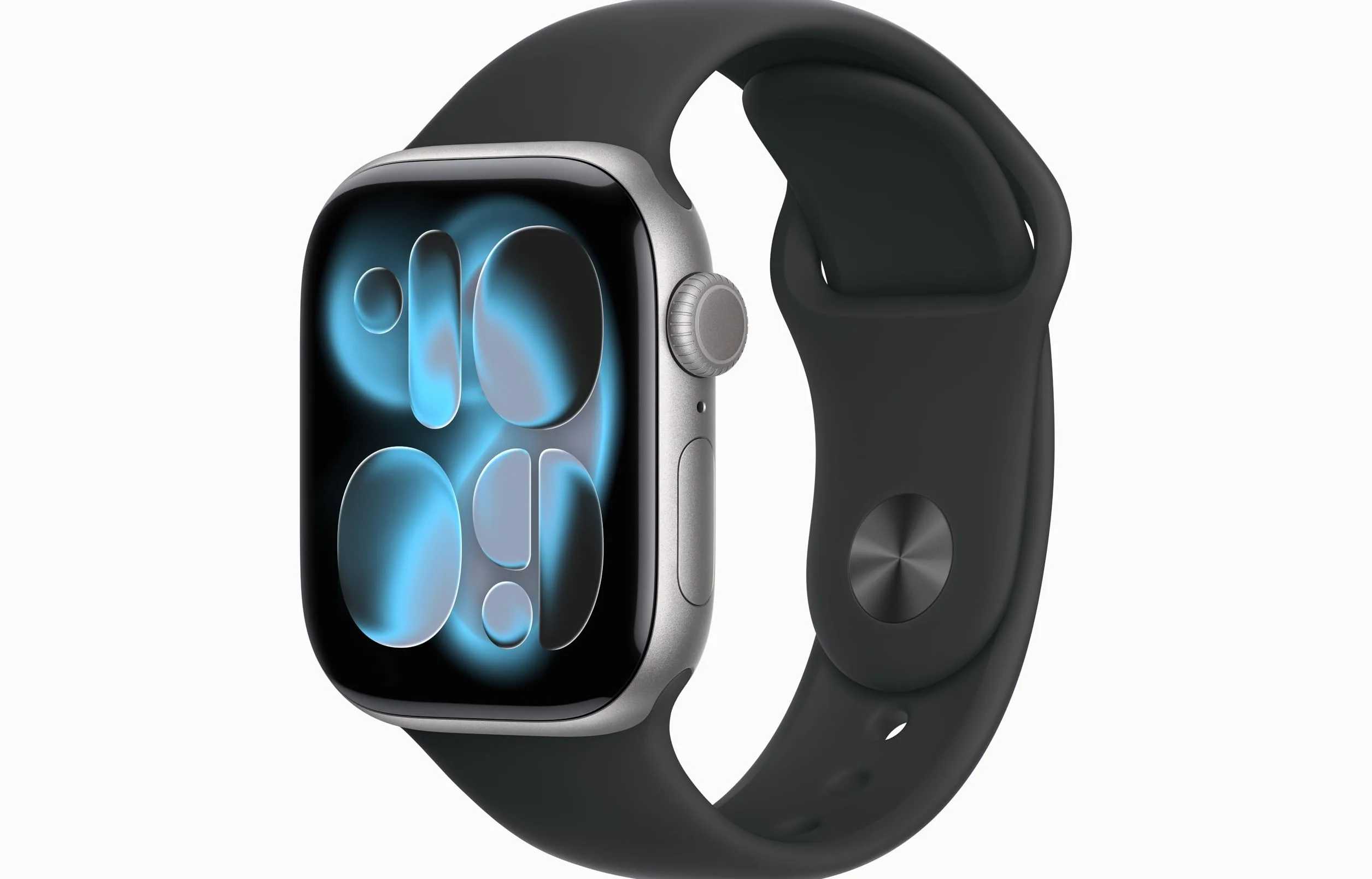 Apple Watch Series 11 [GPS, 42mm] Cassa Grigio Siderale in Alluminio con Cinturino Sport Nero, S/M (Ricondizionato)