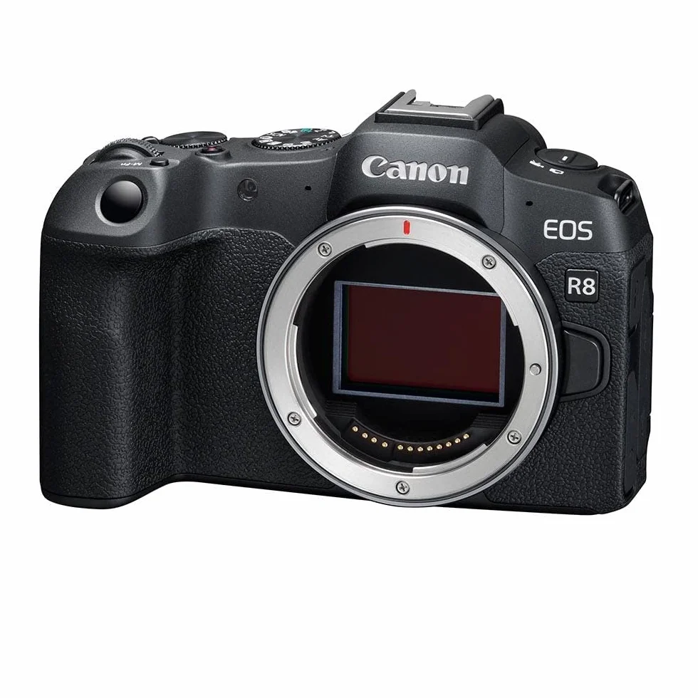 Canon EOS R8 Smartchoice Full-Frame 24,2 MP Mirrorless Corpo della fotocamera | Registrazione video Full HD 4K | (nero)