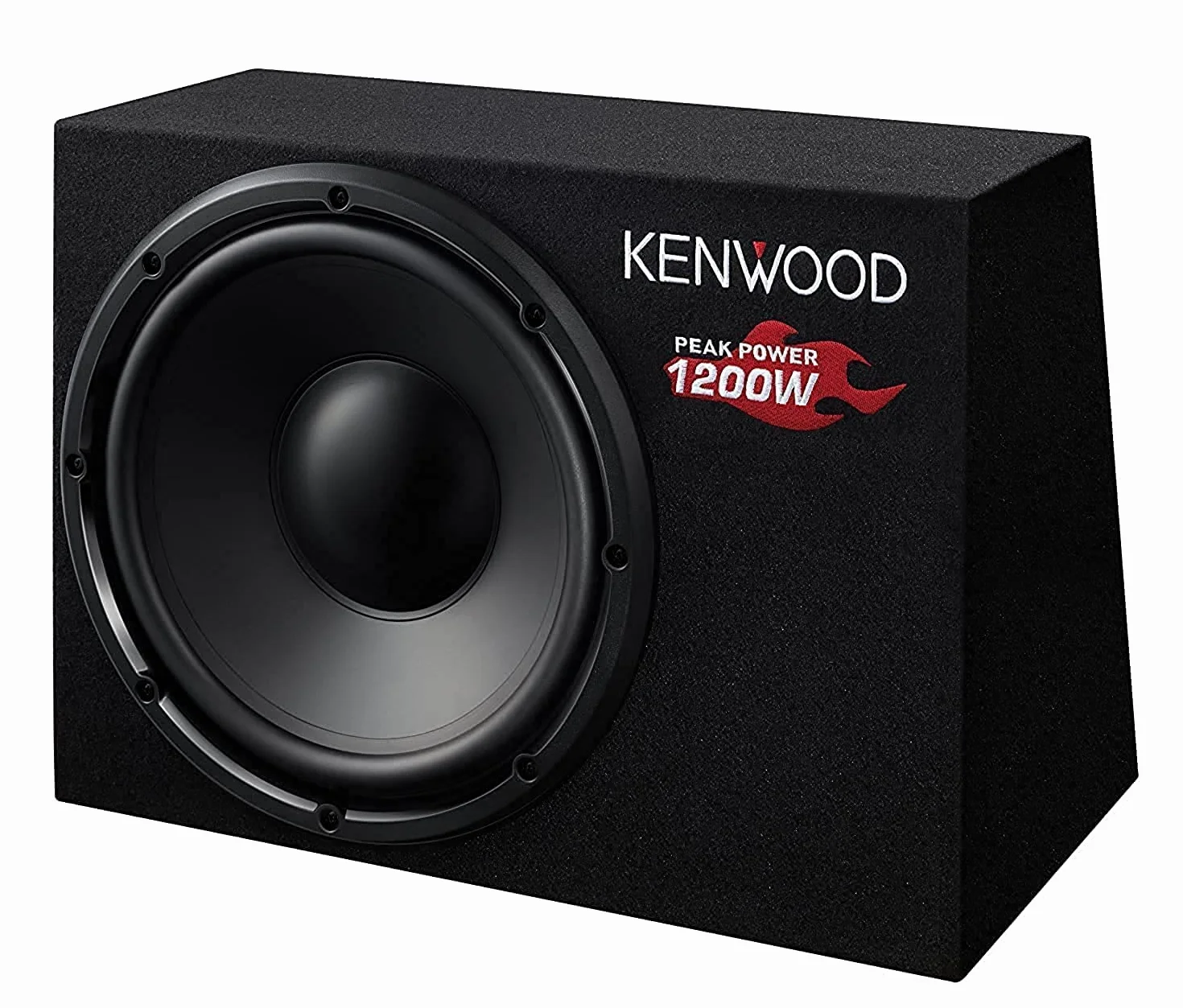 Kenwood KSC-W1200B subwoofers pour voiture Caisson de basse pré-chargé 300 W