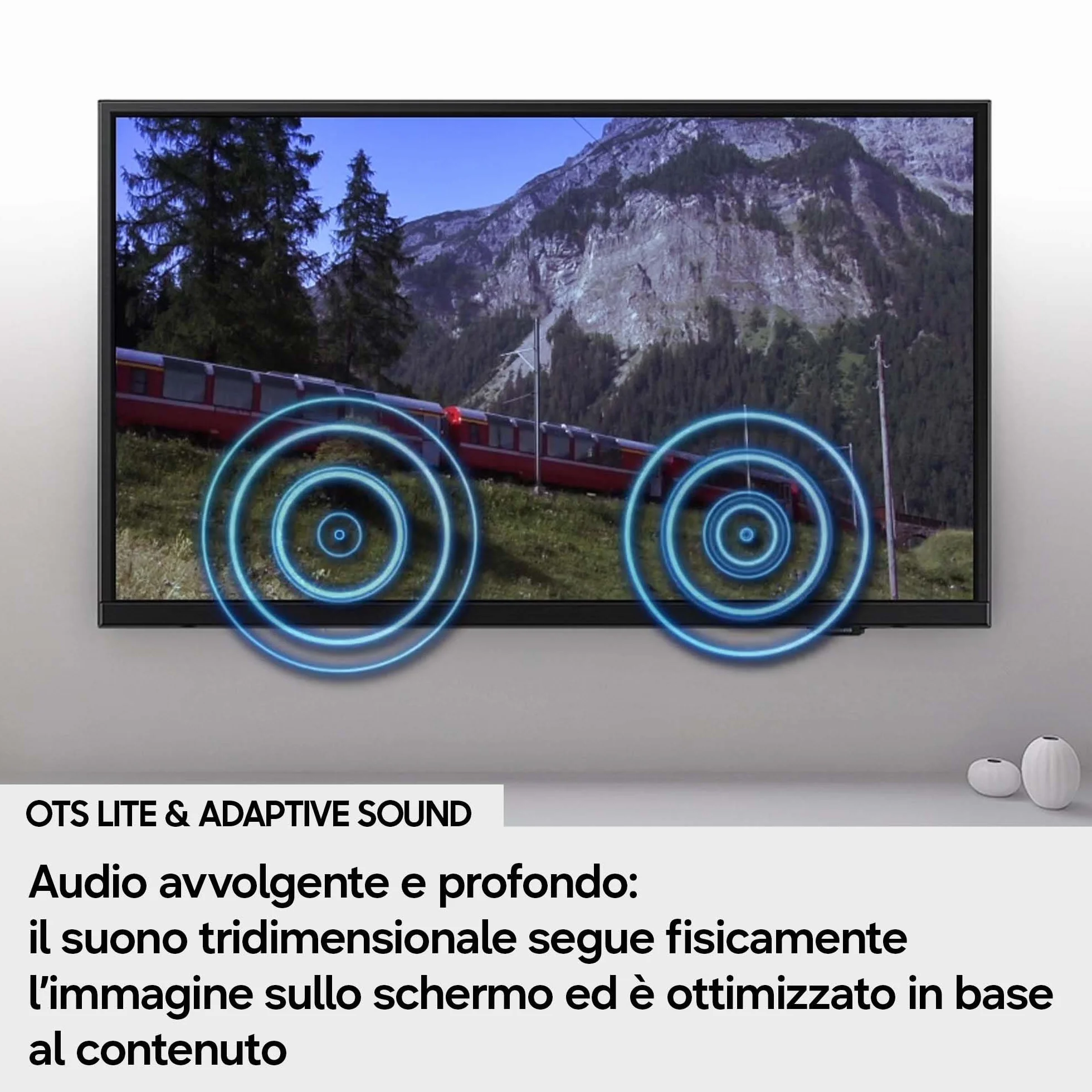 Samsung Smart TV 32" QE32Q5FAAUXZT QLED, Full HD, Real QLED, Quantum HDR, Contrast Enhancer, OTS Lite, Adaptive Sound, Gaming Hub, Slim Look Design, Edizione Speciale PACCHETTO INTRATTENIMENTO, 2026