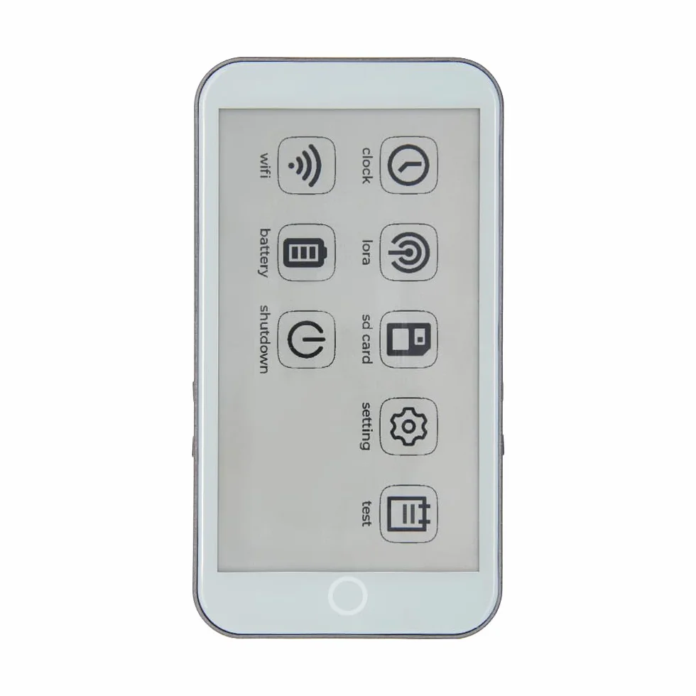 LILYGO Scheda di sviluppo T5-4.7-S3 E-Paper Pro ESP32-S3 SX1262 LoRa 868 MHz TF Card RTC TTGO con display E-Paper Touchable a bassissima potenza da 4,7 pollici (con GPS)
