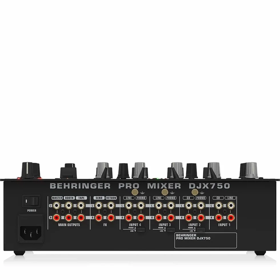 Behringer Pro Djx750 Mixer Digitale 5 Canali Con Effetti