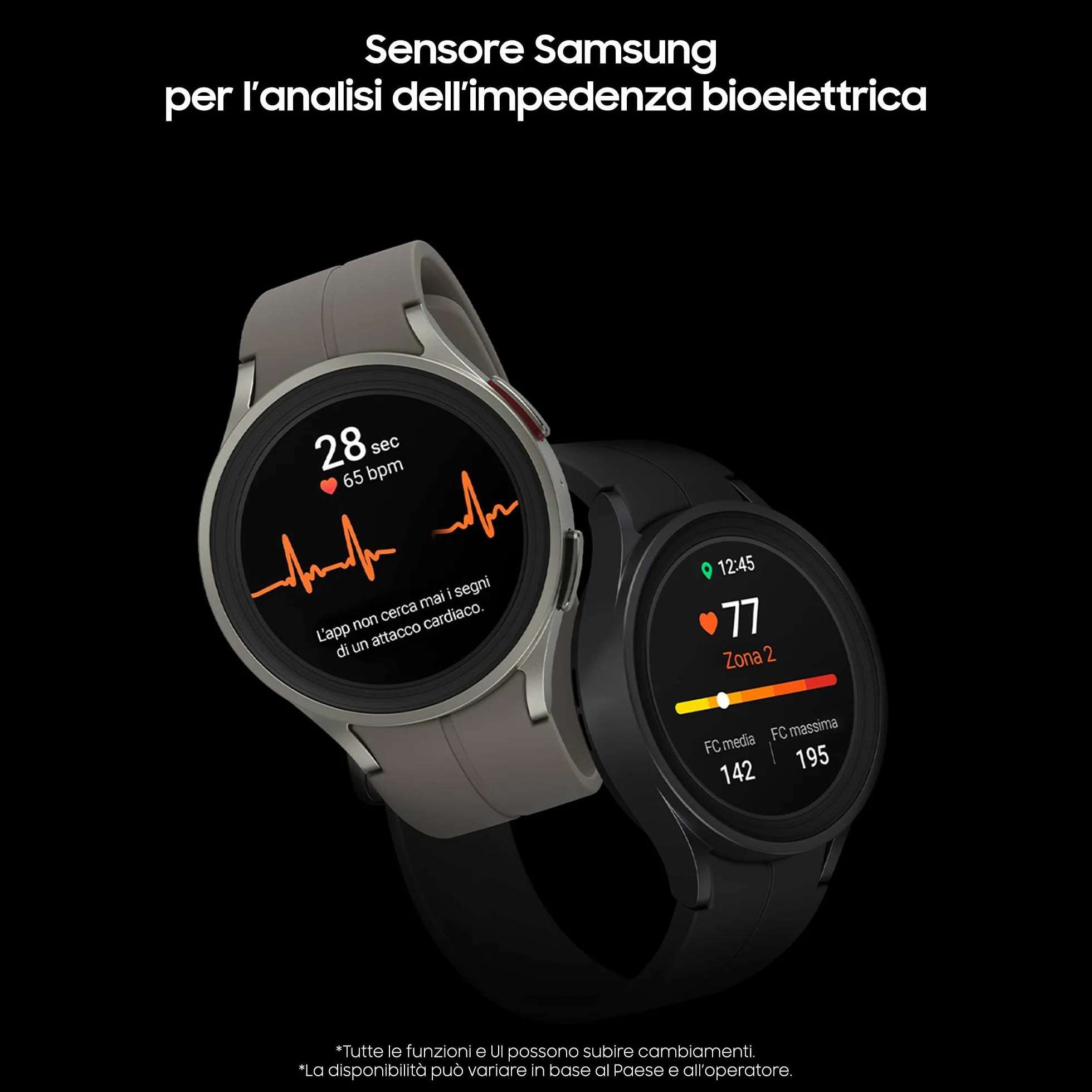 Samsung Galaxy Watch5 Pro Smartwatch Bluetooth 45 Mm, Monitoraggio Benessere, Fitness Tracker, Batteria A Lunga Durata, Nero (Ricondizionato)