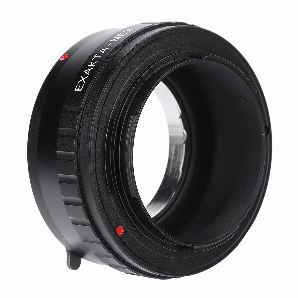 Mugast Adattatore per Adattatore per Obiettivo EXA-NEX Anello Adattatore per Messa a Fuoco Manuale Compatibile per obiettivi Exakta e E per Fotocamere mirrorless.