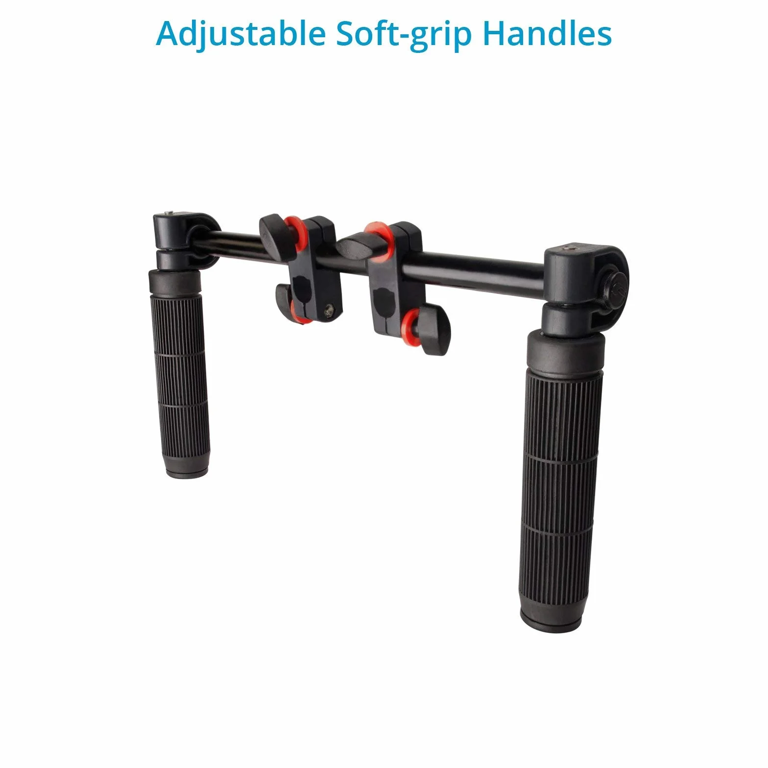 Kit Supporto a Spalla per Fotocamera con Cage e Matte Box per DSLR e Videocamere. Staffe e Impugnature Regolabili (FC-02)