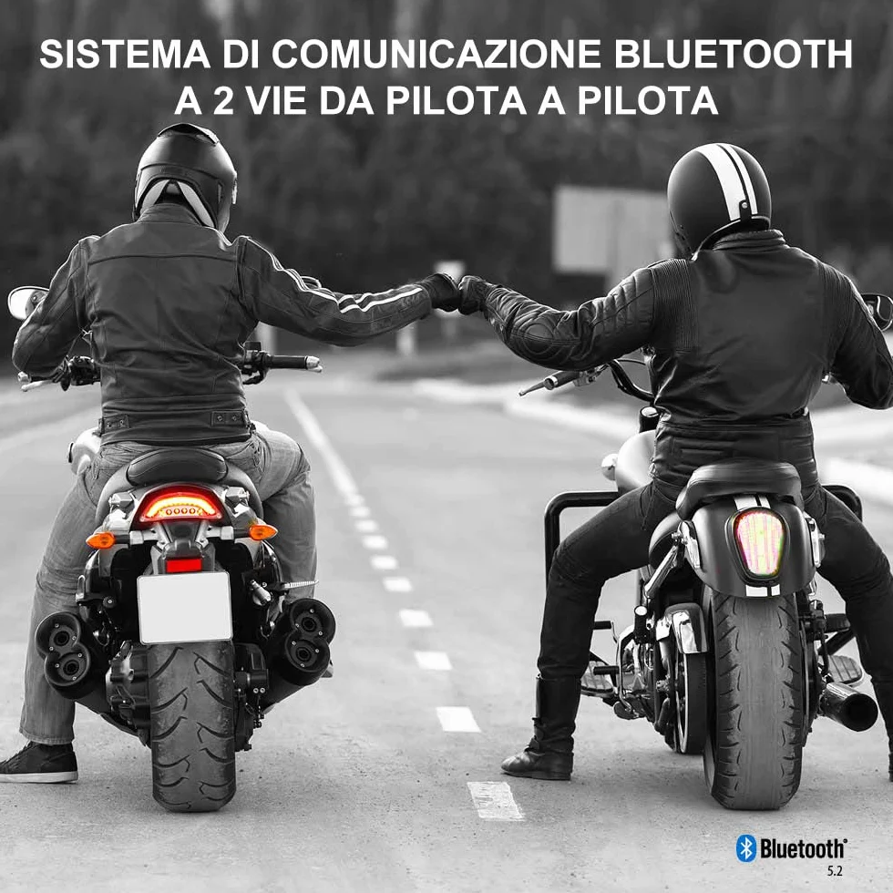 CARDO Freecom 2x Interfono Bluetooth Mani Libere Nero