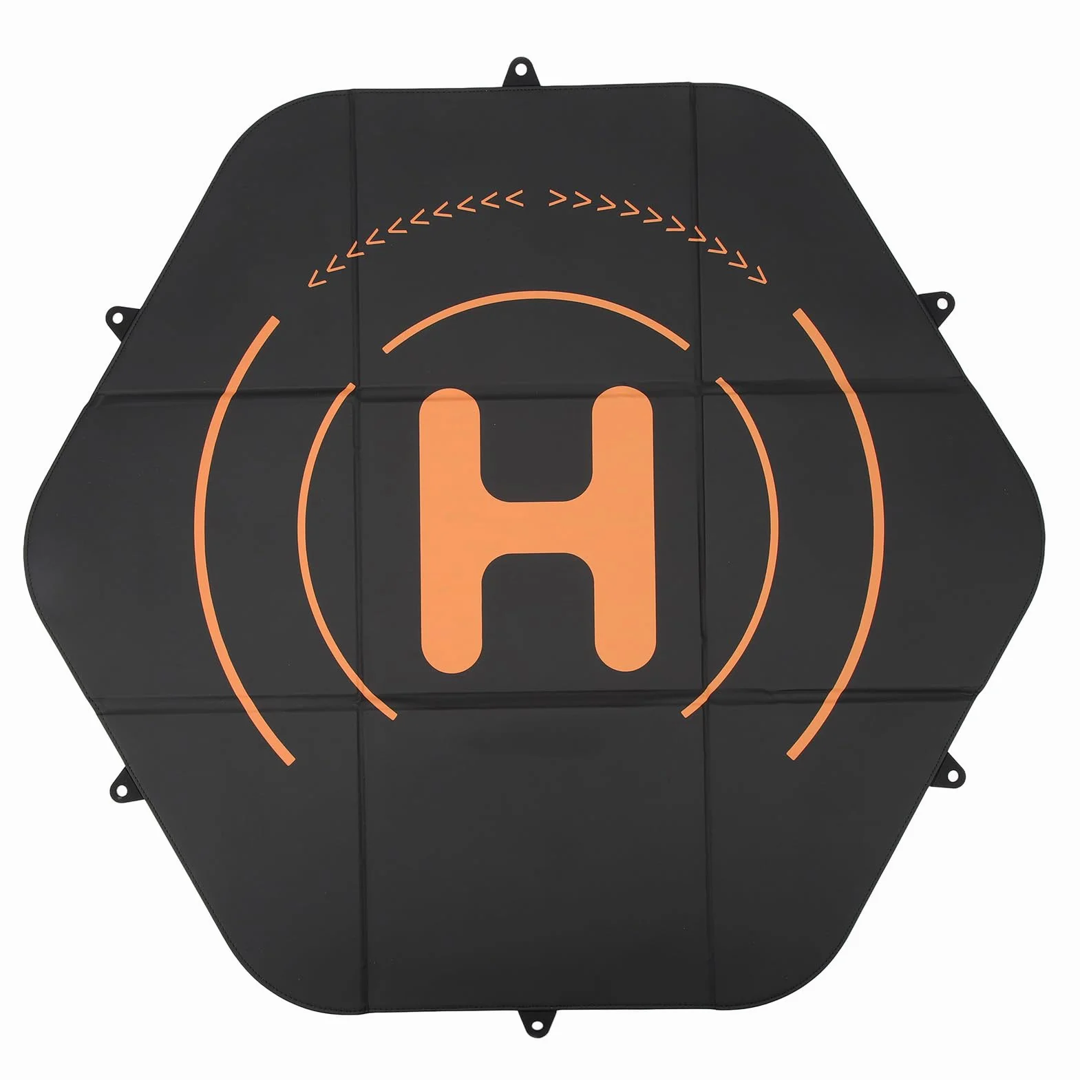 Dilwe Drone Landing Pad 80cm Pelle Silicone Double Sided Waterproof Fast Fold Drone Landing Protector Mat per 3 PRO